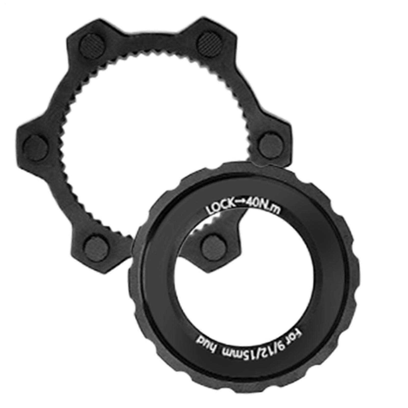 Center Lock Adapter rotor holder, bicycle disc rotor Multiaxis compatibility