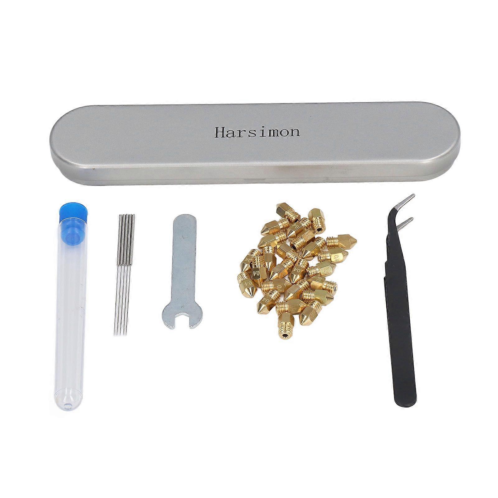 High quality  MK8 Flat Nozzle Cleaning Needle Set