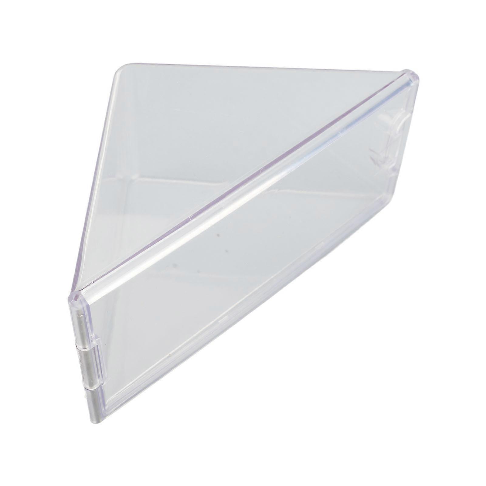 トライアングルサンドイッチコンテナ17.5x13x7cmプラスチック漏れ防止ボックス