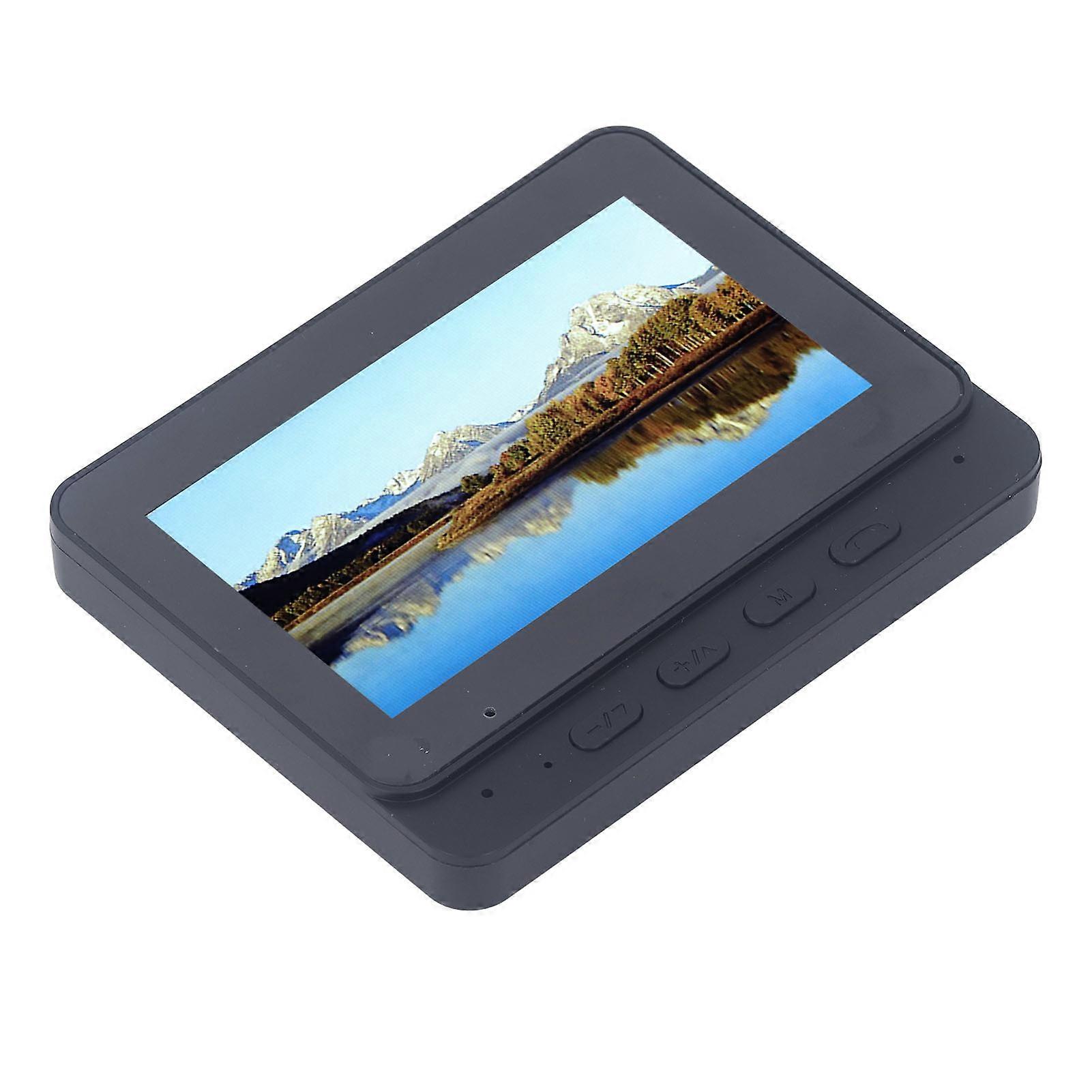 4.3in IPS Screen Wireless Video Doorphone System 70° View Angle 2 Way Intercom Night Vision Video Doorbell Kit DC5V 2A 