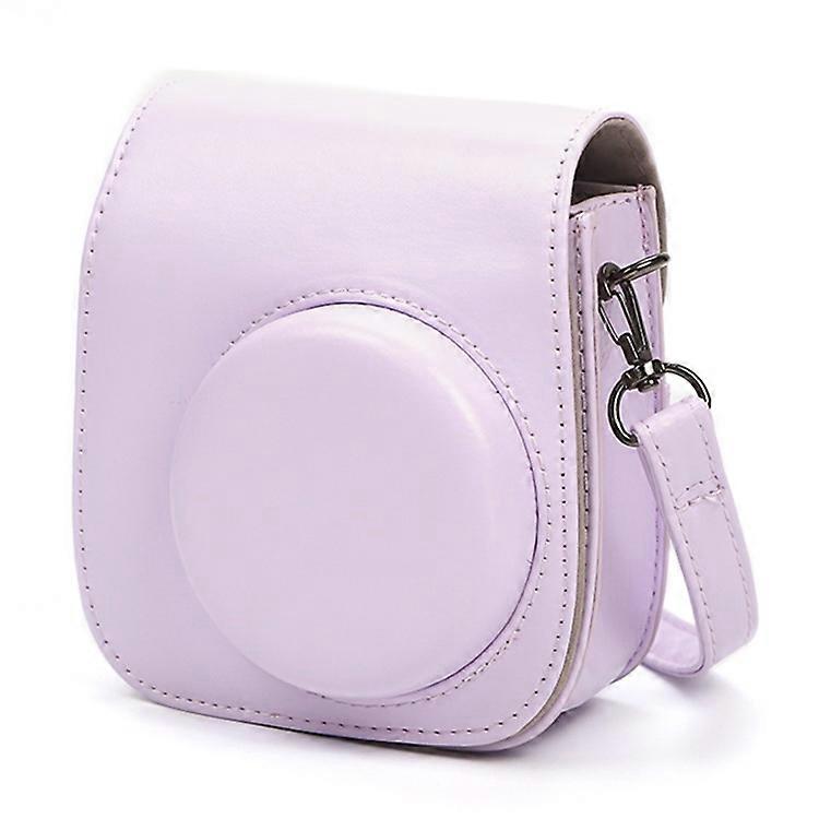 Instant Camera Case Compatible For Fujifilm Instax Mini 12 / Mini 11 / Mini 9 / Mini 8 Retro Leather Bag with Shoulder Strap