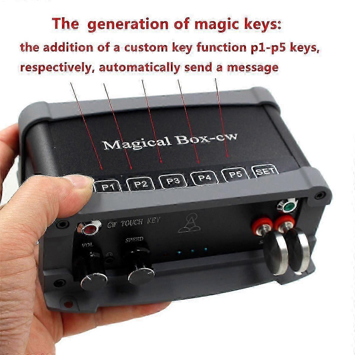 Cw Key Automatic Touch Key Hand Key Automatic Key Mixed Remote Remote Radio Exercise Machine Practi
