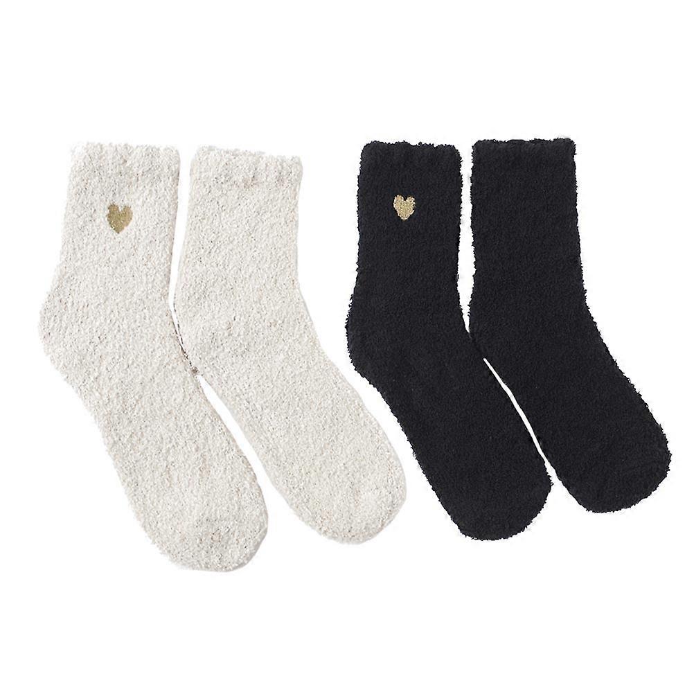 Women's Love Heart Tube Socks, Lightweight Construction, Provides Warmth and Style