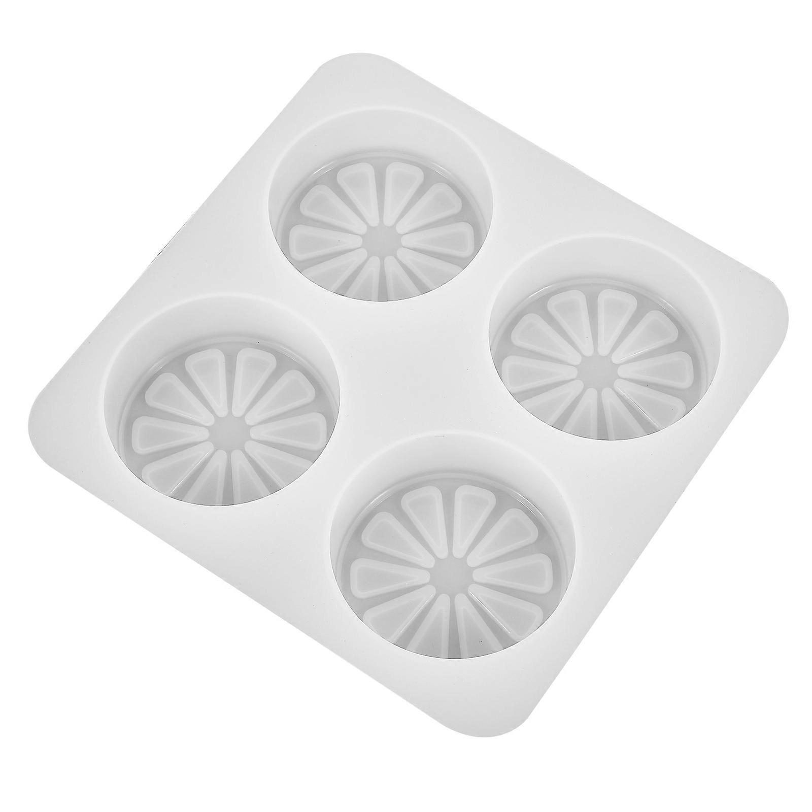 DIY Handmade Soap Maker Silicone Tray for Crafts White Color Non-Stick Easy to Clean 1 Piece