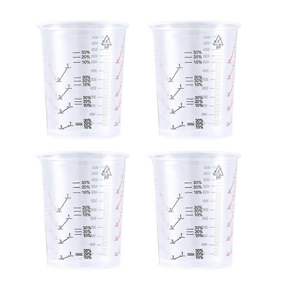 Chemically Resistant Beakers Perfect for Mixing and Storing