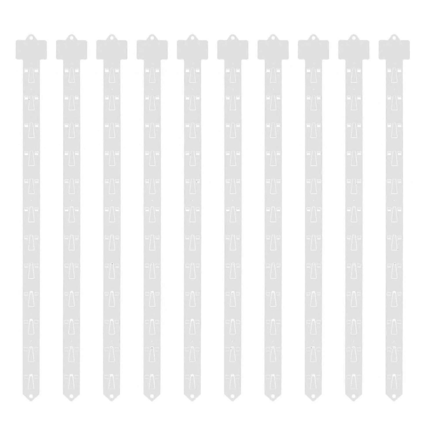 10 قطع سوبر ماركت عرض شرائط معلقة ، خطافات منتج متجر البيع بالتجزئة لشماعات البضائع