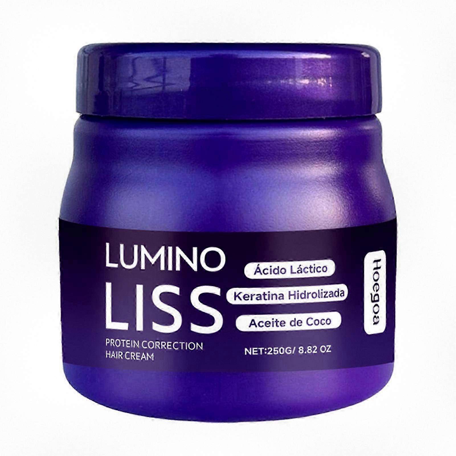 Cremă profesională de îndreptare a părului de 250 g pentru păr neted și mătăsos - Tratament de îngrijire a părului și consumabile de styling pentru uz zilnic