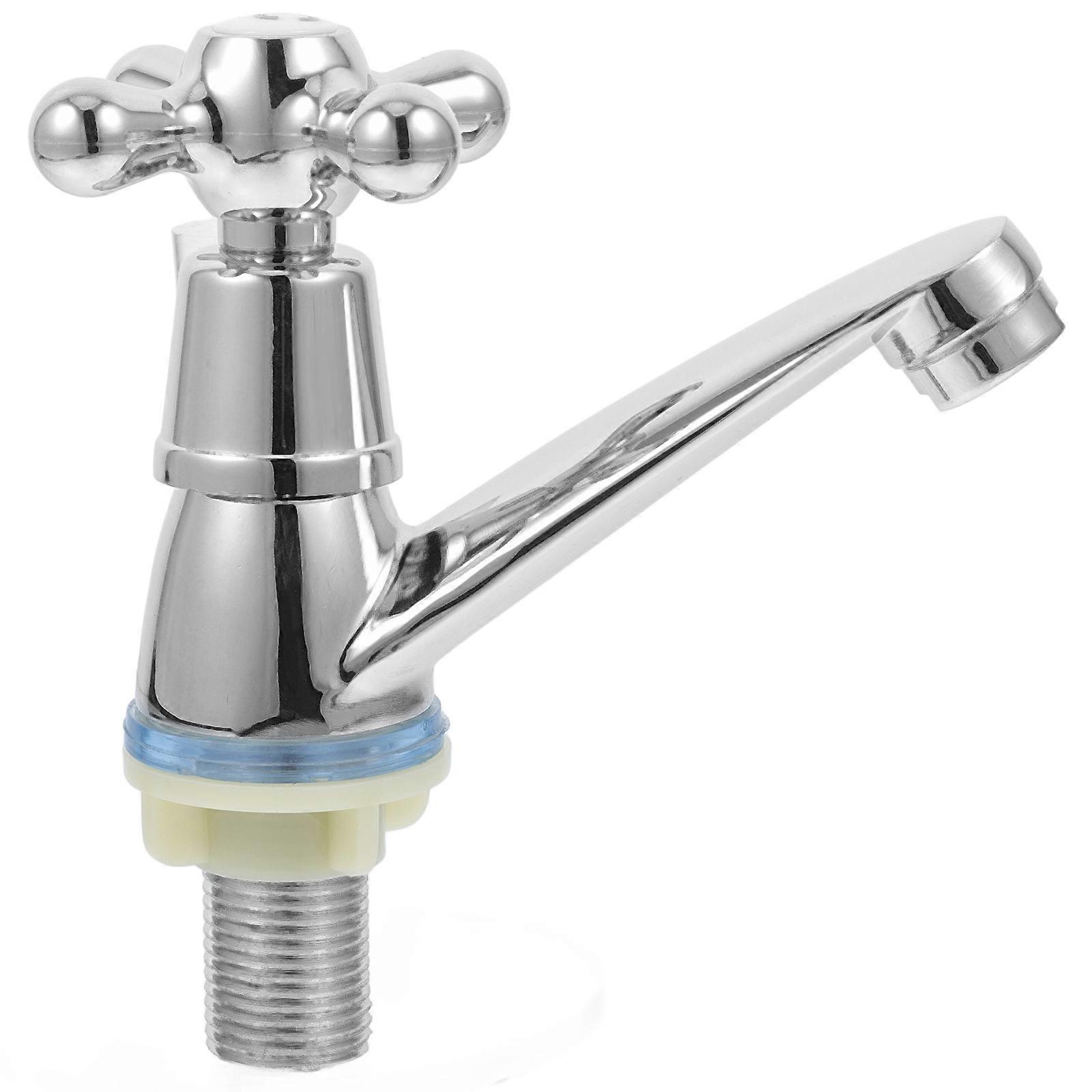 Farmhouse basin faucet, sleek appearance, compatible with various bathroom settings
