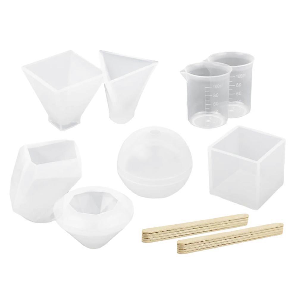 Diy Making Mold Different Shape Silicone Molds For Diy Projects And Craft Making 1 Set