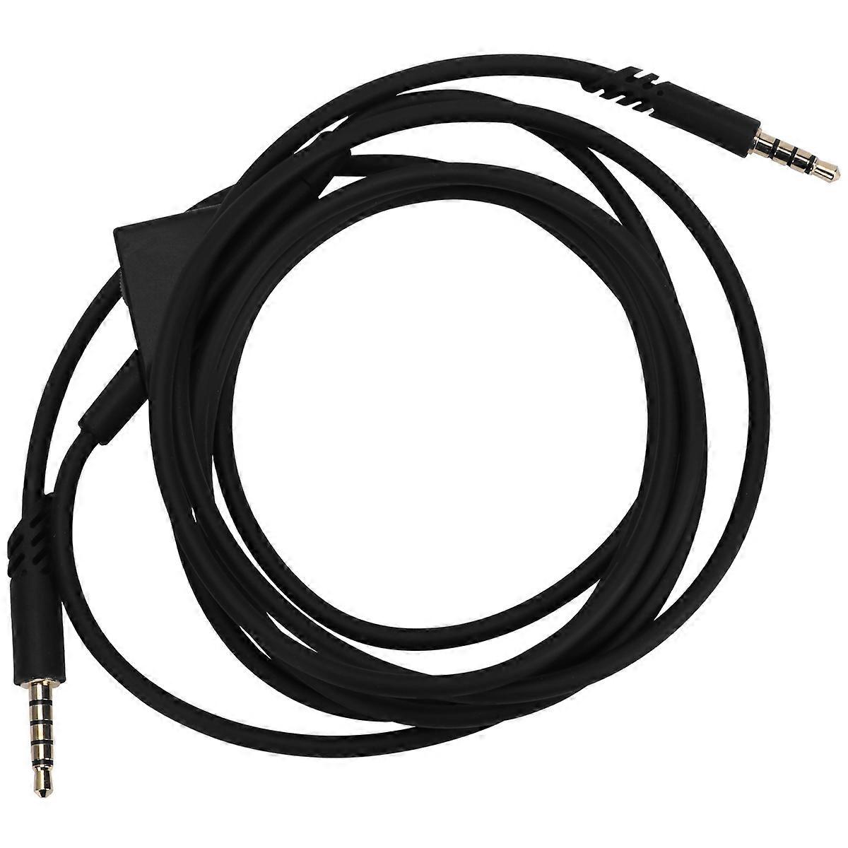 Gaming Headset Cord Game Headphone Cable Replacement For With Gear Model Black 200CM Audio Use 1Pcs