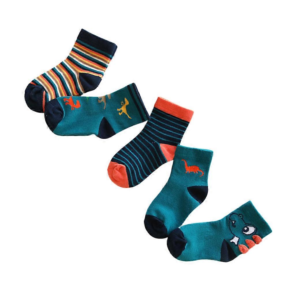 Kid Socks Autumn Winter Comfortable Warm Breathability 5 Pairs