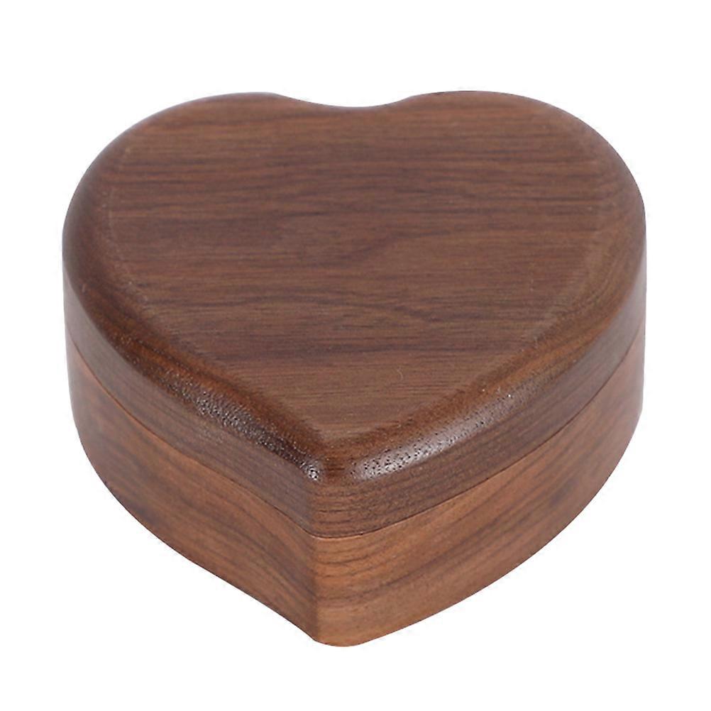 Heart Shaped Musical Box with Vintage Design and Quality for Decoration 3.5 x 2.8 x 2.5 inches