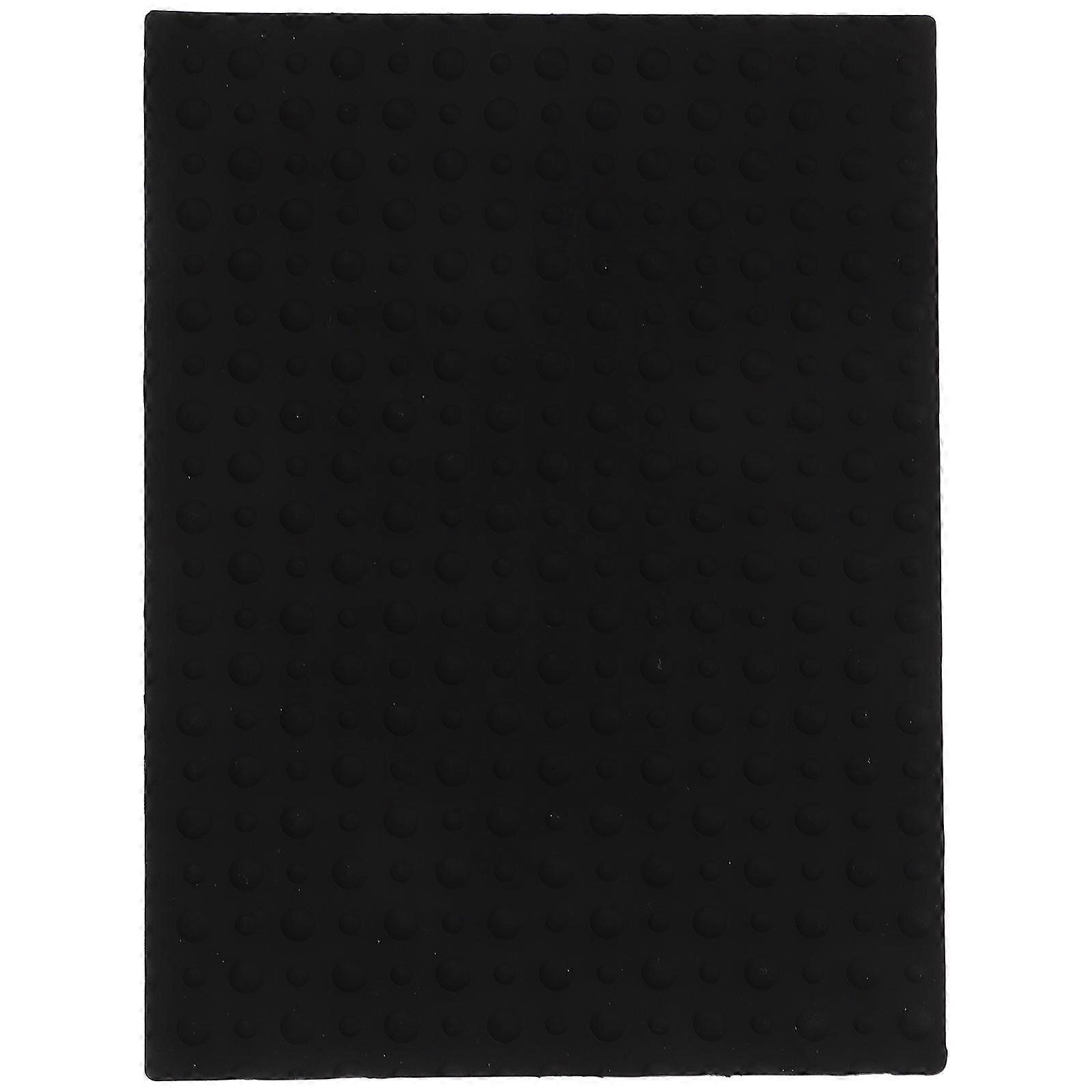 Heat Insulation Silicone Pad Kitchen Use Space-Saving Random Color 1Set