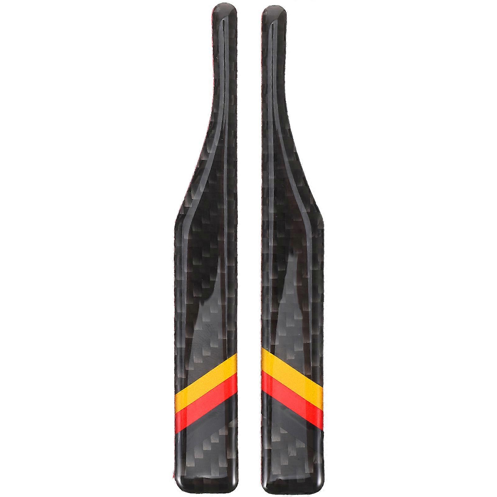 Carbon Fiber Collision Strips for Rearview Mirror – Durable, Scratch Resistant Car Sticker, Easy Installation Mirror Protection Accessory