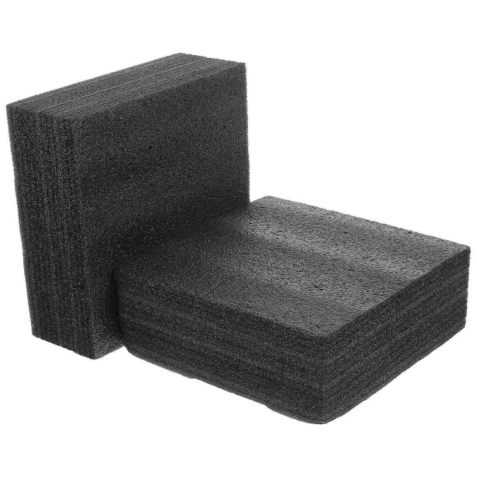 Floral Arranging Supplies Foam Inserts Square Black 18.00X18.00X6.50CM DIY Art 2Pcs