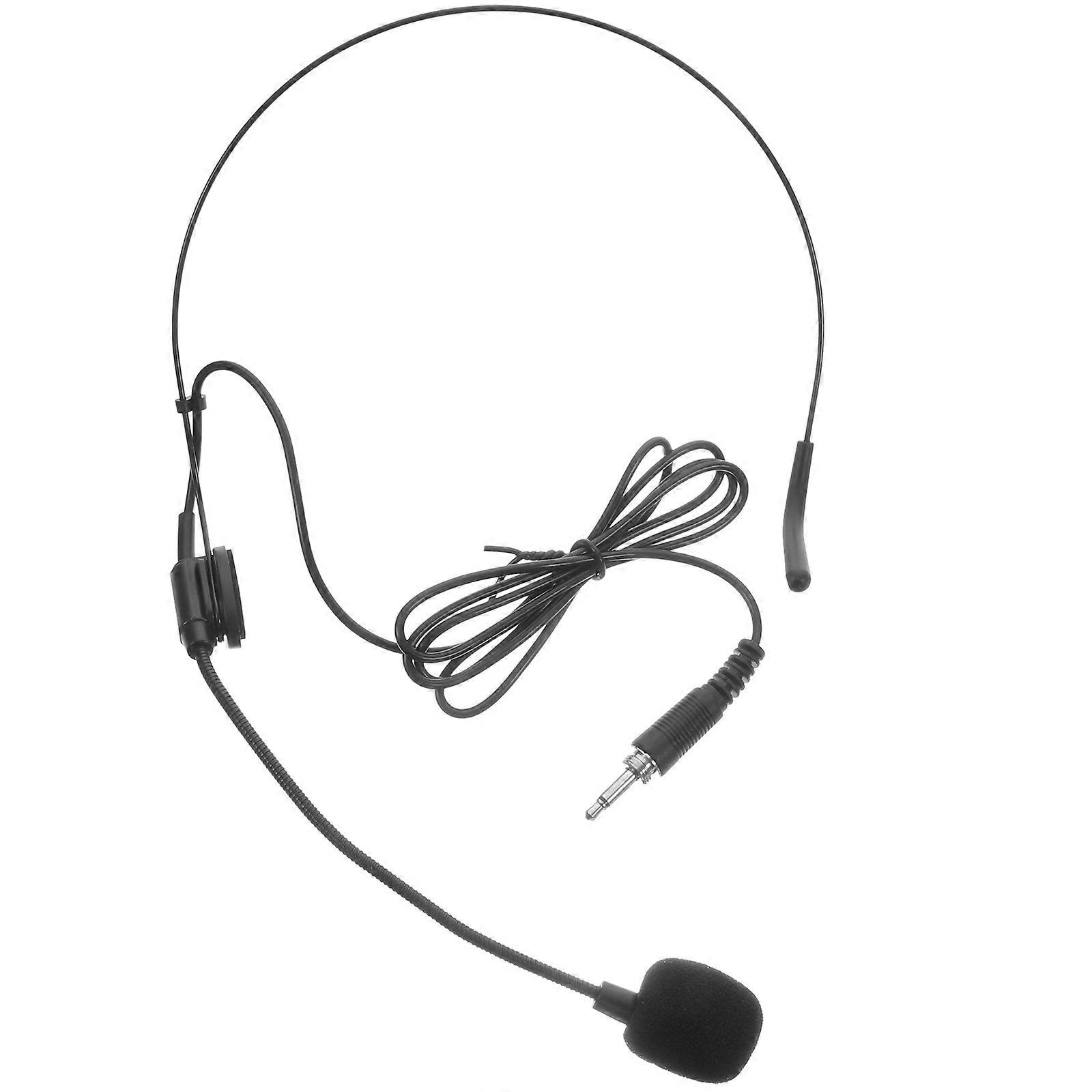 Kabelgebundenes Overhead-Headset-Mikrofon für Lehrer, Moderatoren und Künstler – bequeme Passform, Verstärkung, ideal für anspruchsvolle Akustik