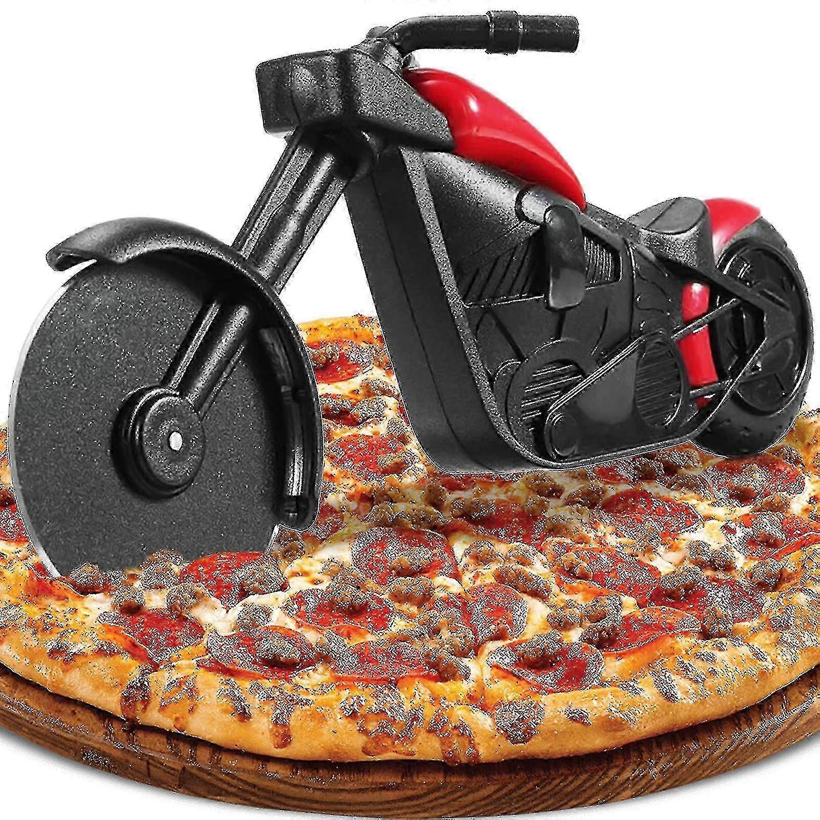 Motorcycle Pizza Knife Funny-Good hwy
