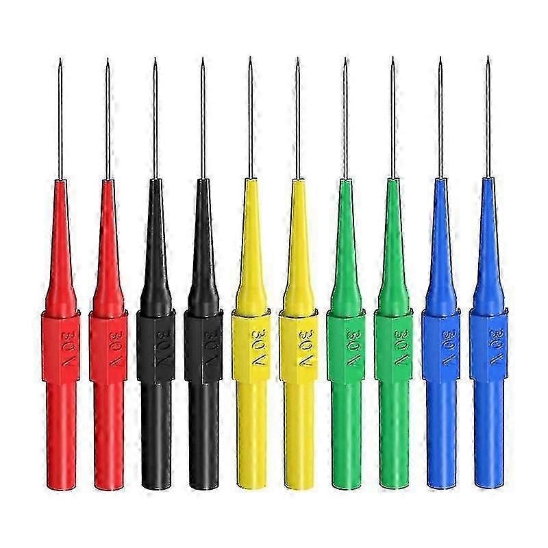 Back Probe Pins Su-per Tip Multimeter Probes For Banana Socket Plug Car Tester