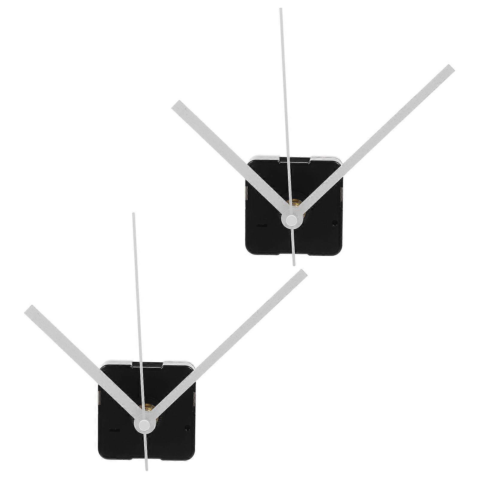 2pcs Wall Clock DIY Mechanism Movement Repair Part Replacement Clock Movement