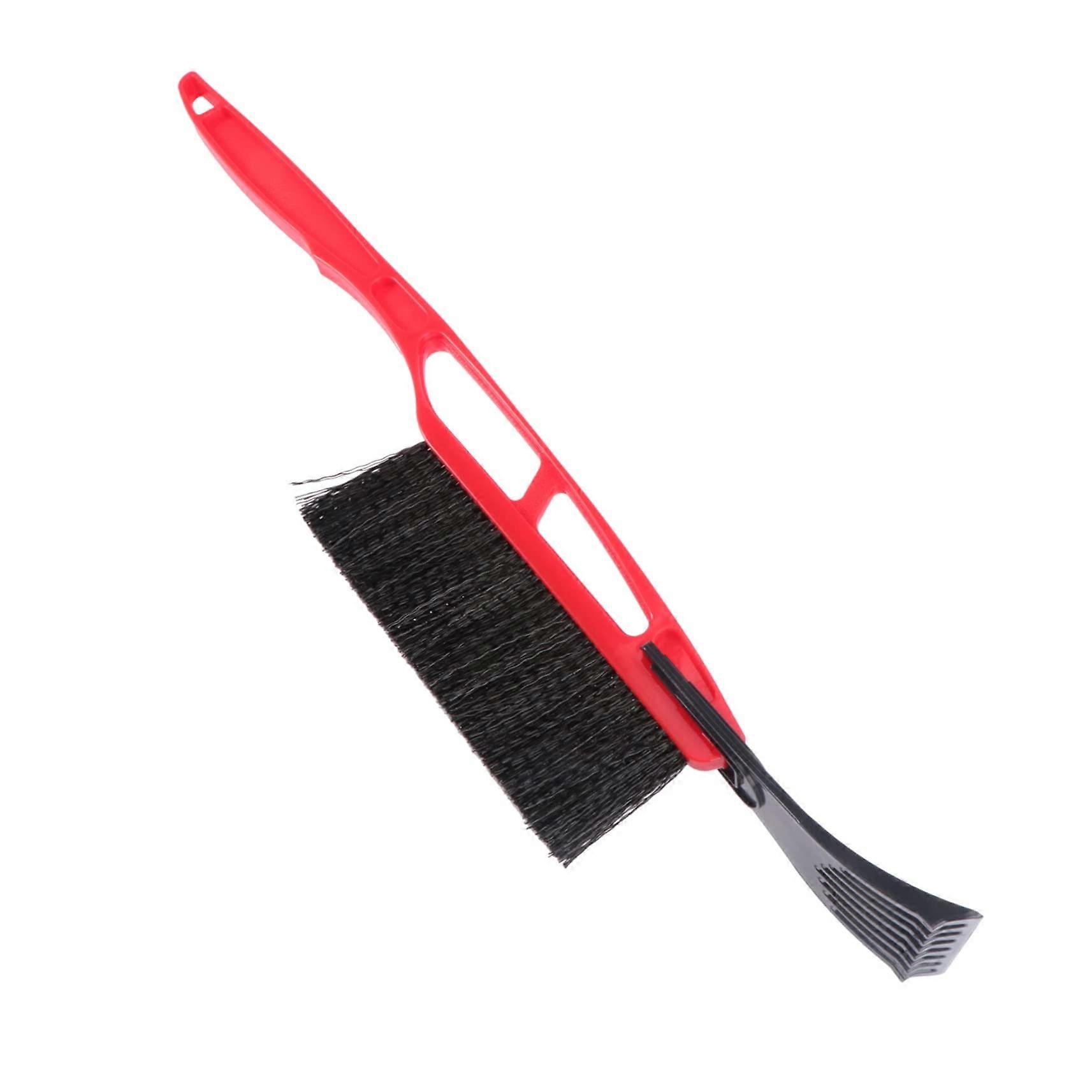 Multifunctional snow shovel with ice scraper and snow brush for effective snow and ice removal on the car and coldresistant Random