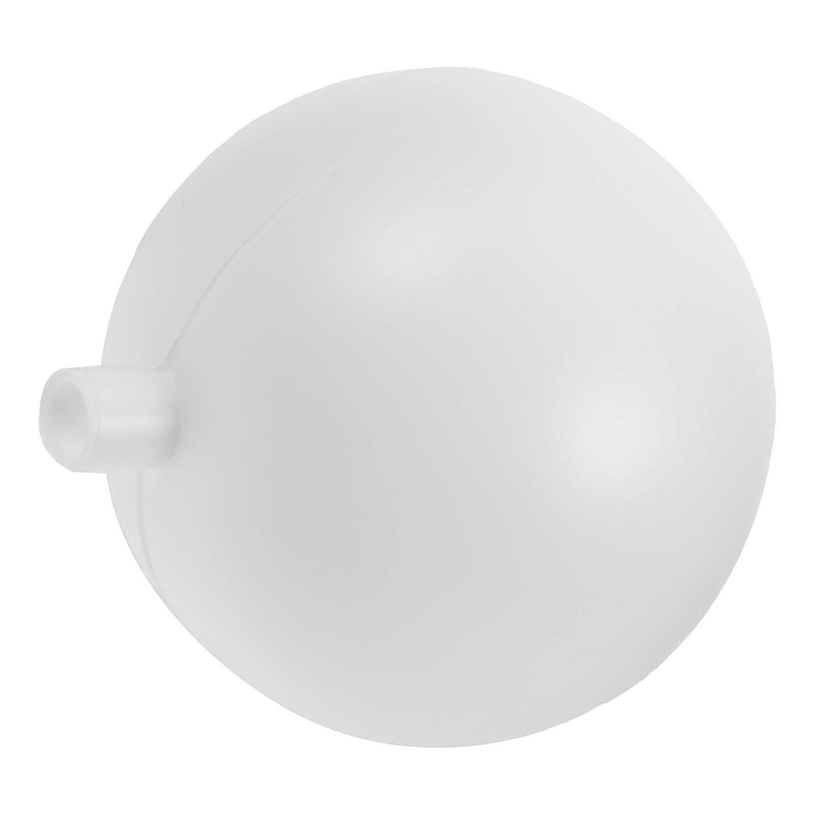 Round Ceiling Light Shade Plastic Lampshade Decorative Effect 100mm White Round Ball Shape 1Pack