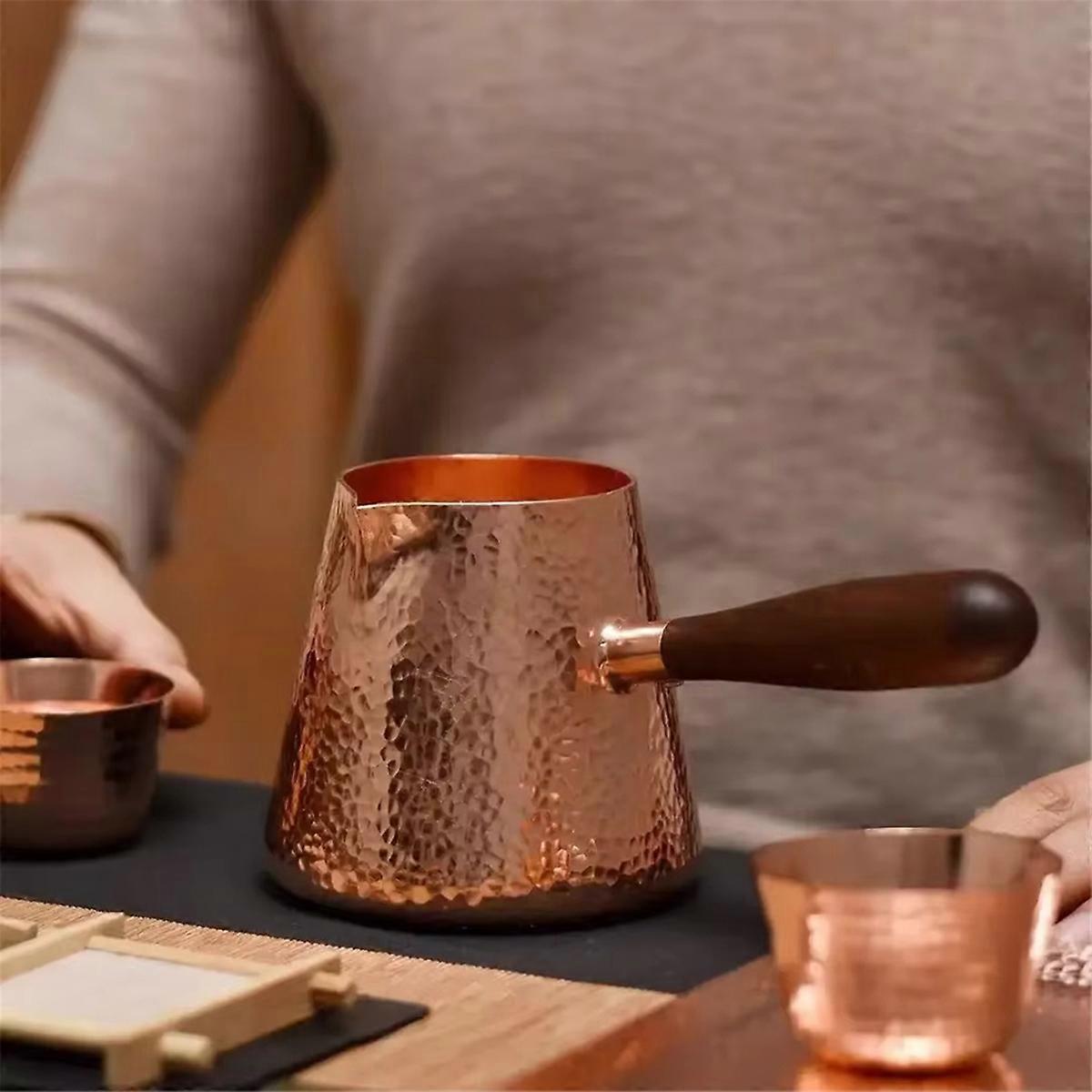 500ml Pure Copper Latte Pitcher Milk Jug