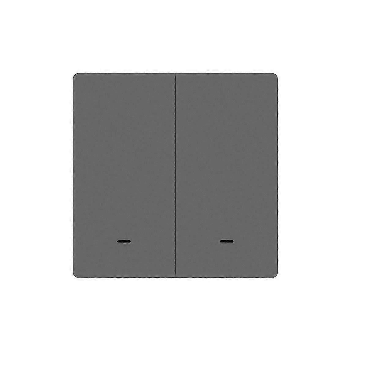 Tuya Matter WiFi Smart Light Button Switch EU Version Remote Control for Home 2 Open
