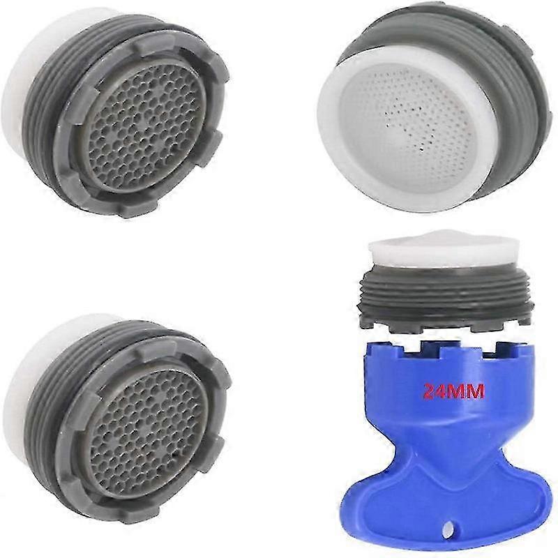 Faucet Replacement Part Insert Filter, Restrictor Aerator, 2.2GPM/8.3L/min, 15/16-Inch Male Threads, 4 Pack