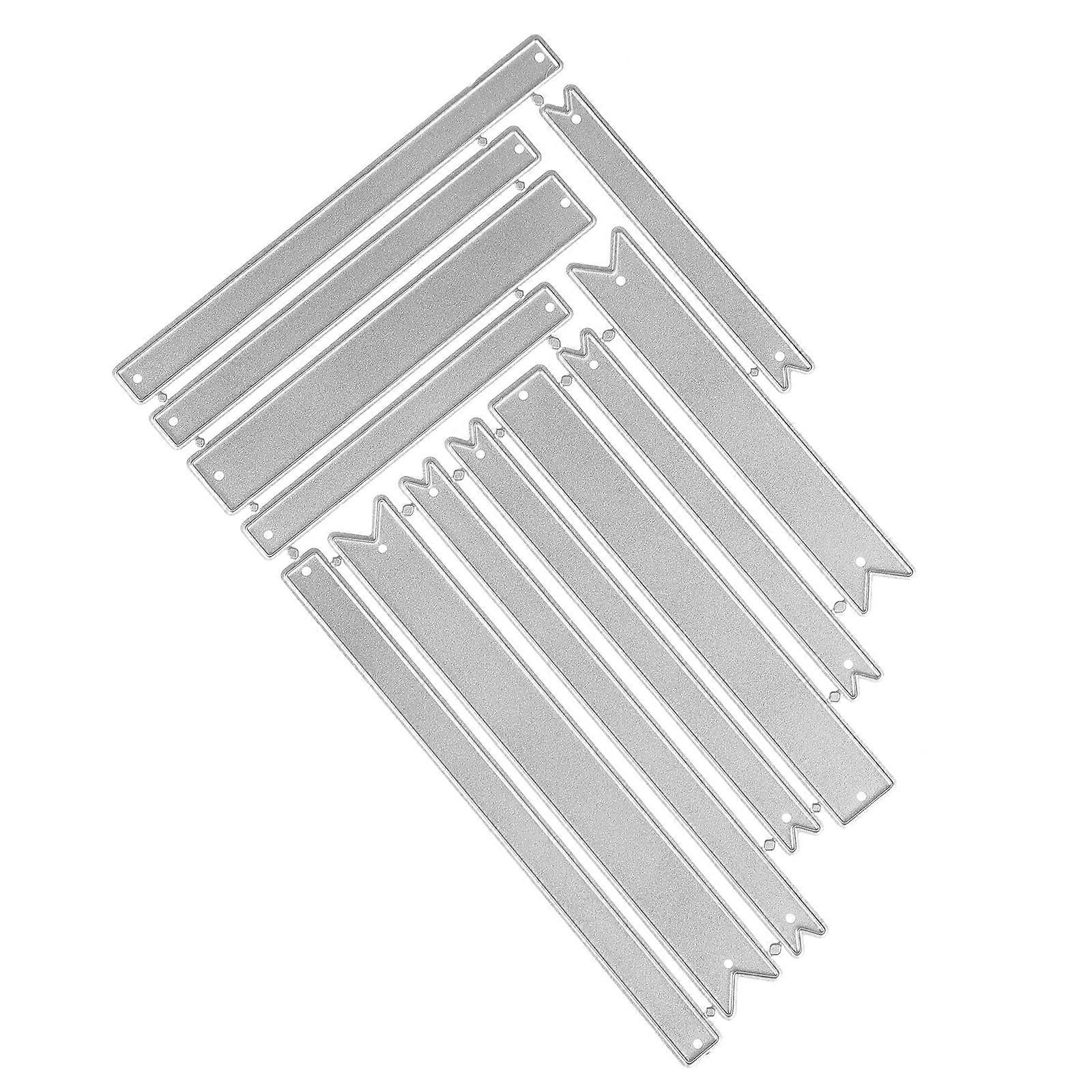 Banner Cutting Die Set   Reusable Carbon Steel Craft Stencil for Scrapbooking, Card Making and Paper Projects