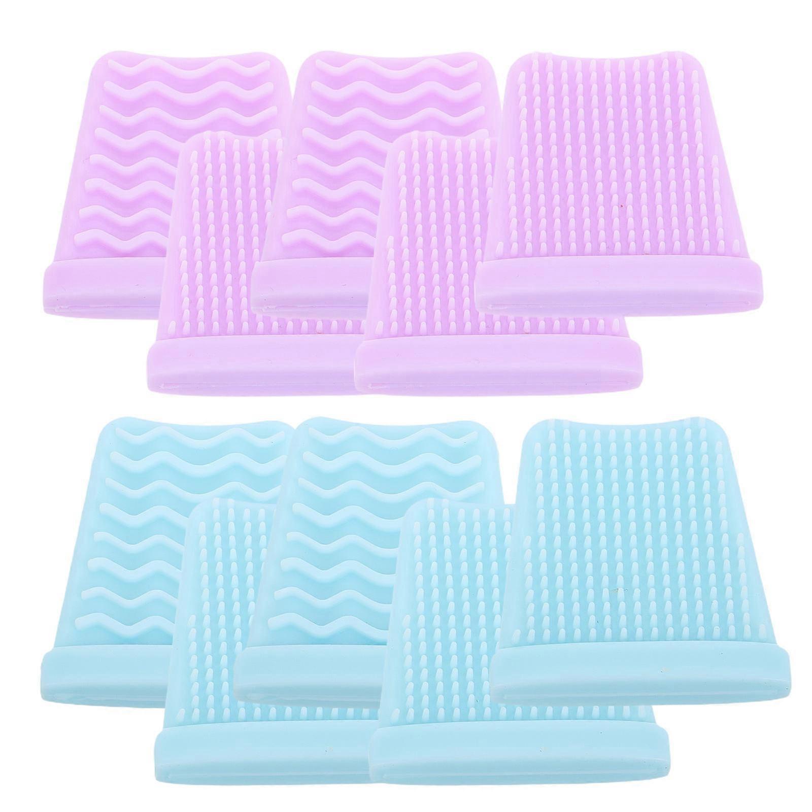 It sounds like you're describing a product listing for **silicone face spatula covers**—likely used as protective sleeves for facial spatulas during