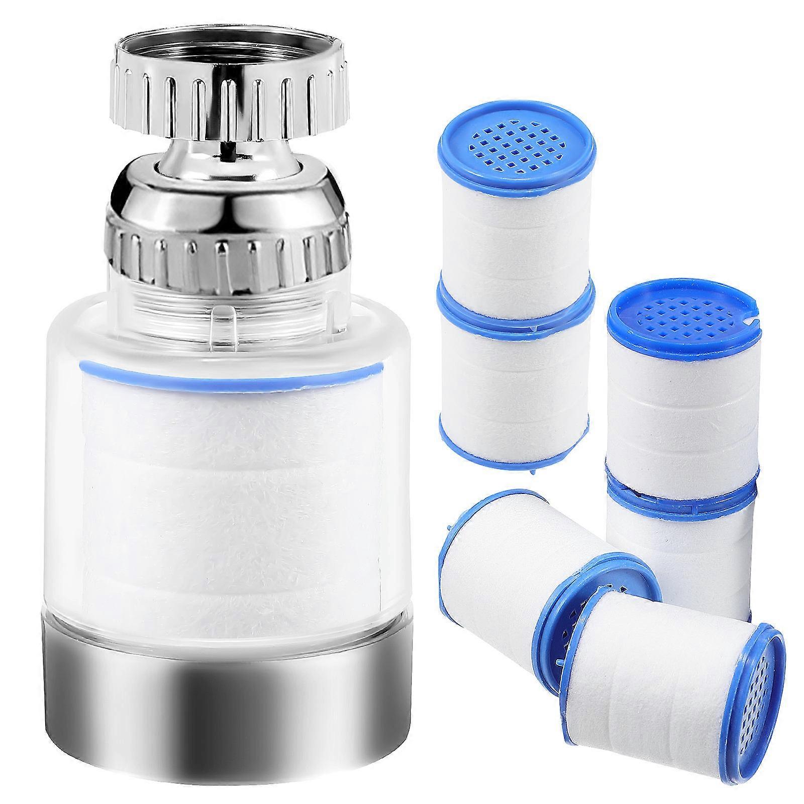 Water Tap Filter For Bathroom Use Filtering Function Silver 7.50X3.90X3.90Cm 1Set