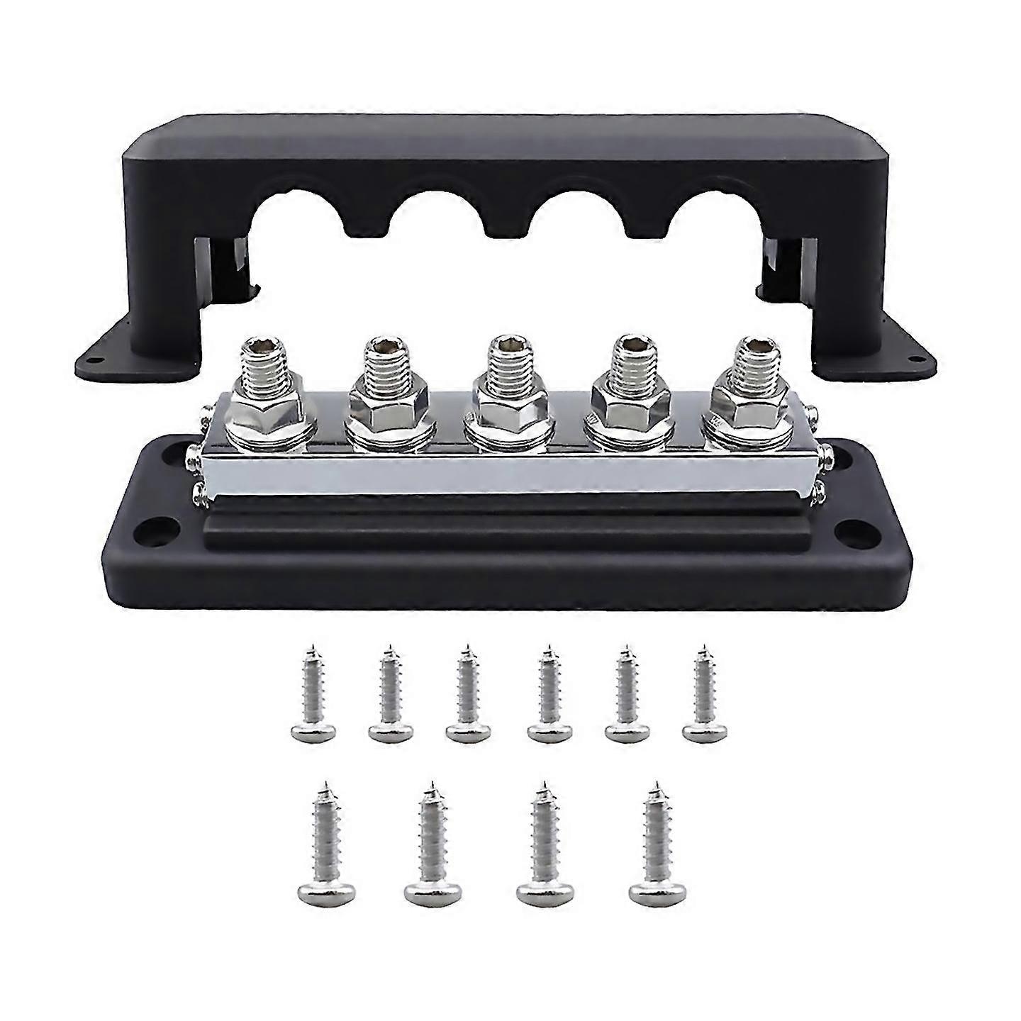 For M10 Power Distribution Block 24v 600a Compatible For Truck Boat Car