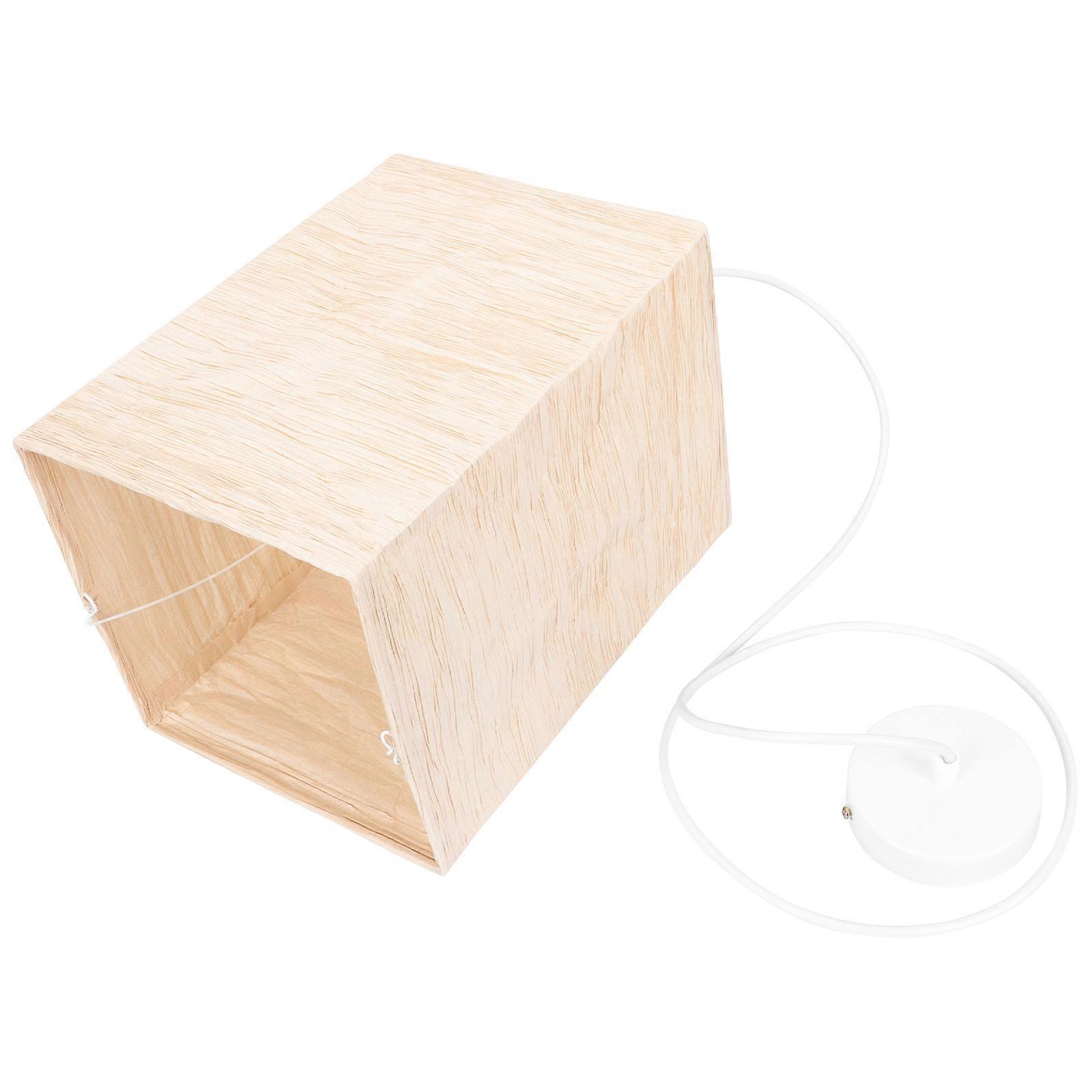 Beige Paper Pendant Light for Decoration 31x20cm Nordic Ceiling Light 1Pcs