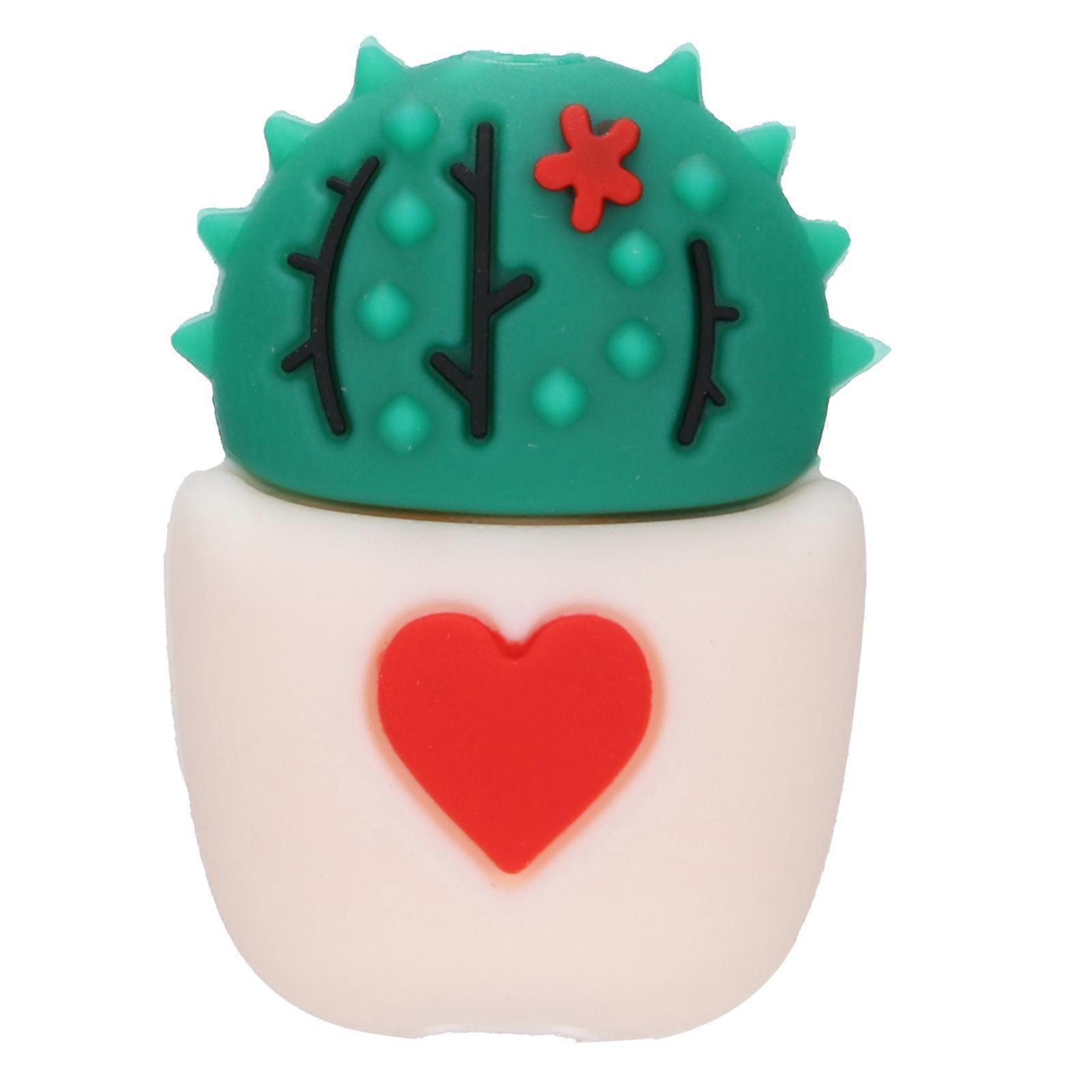 Data Line Protectors Cute Cactus Practical Charging Cord Savers for Cellphone Tablet Data Lines
