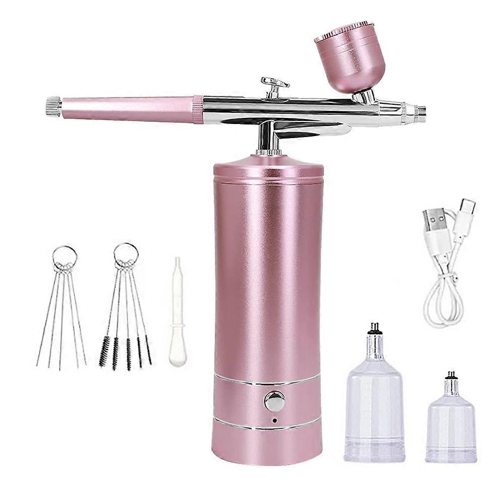 Nails Airbrush Kit with Compressor Portable Airbrush for Nails Manicure