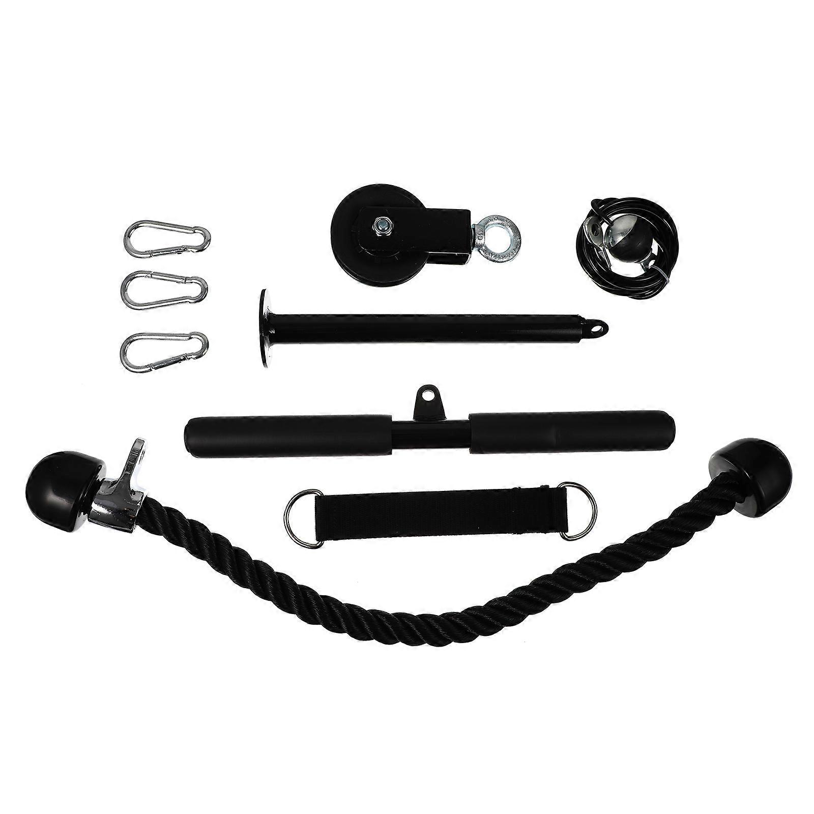 Pulley Systems For Weight Lifting Fitness Pulley Set Chest Expansion And Back Muscle Exercise 1Set