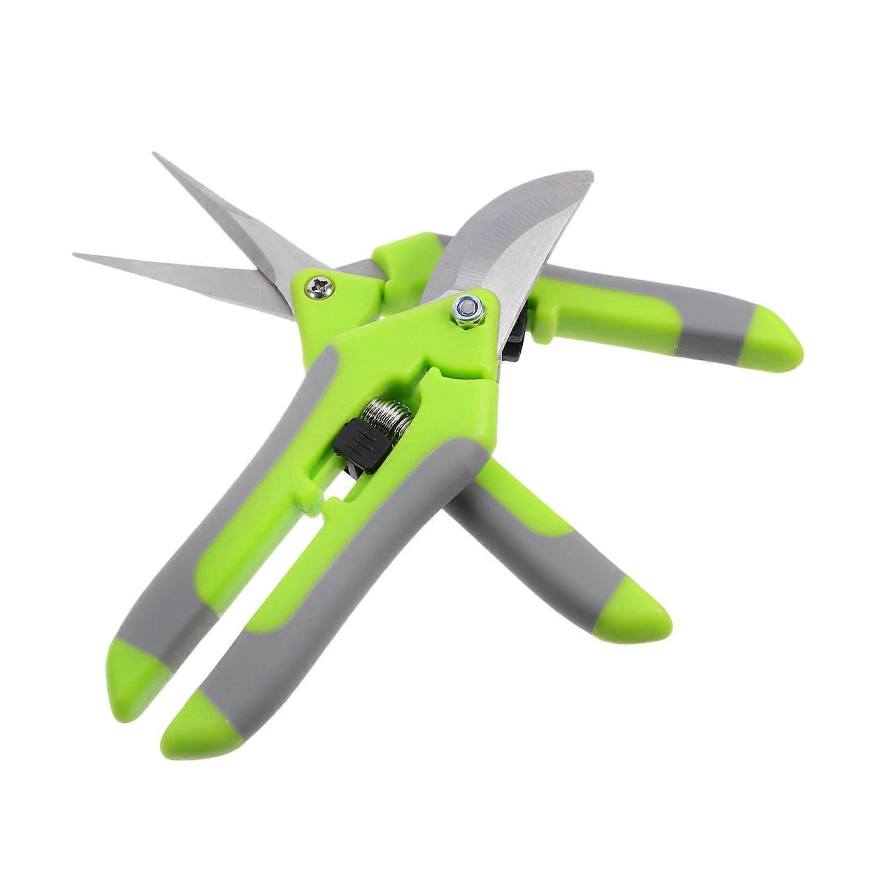 Pruning Shears Garden Plant Cutters For Flowers And Vegetables, Ergonomic Non-Slip Grip, Precise Harvesting, 2-Pack