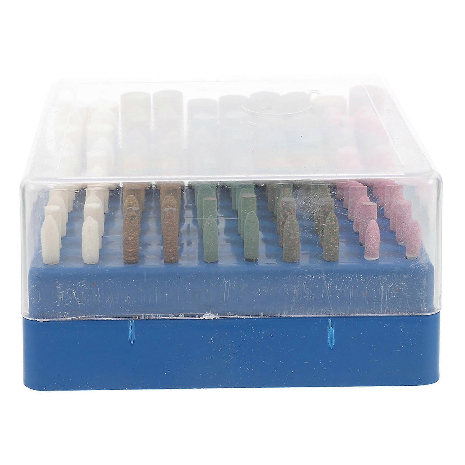 Polishing Bits Set 100pcs for Rotary Tools Sanding Buffing Wheels Home Workshop Lightweight Compact Design