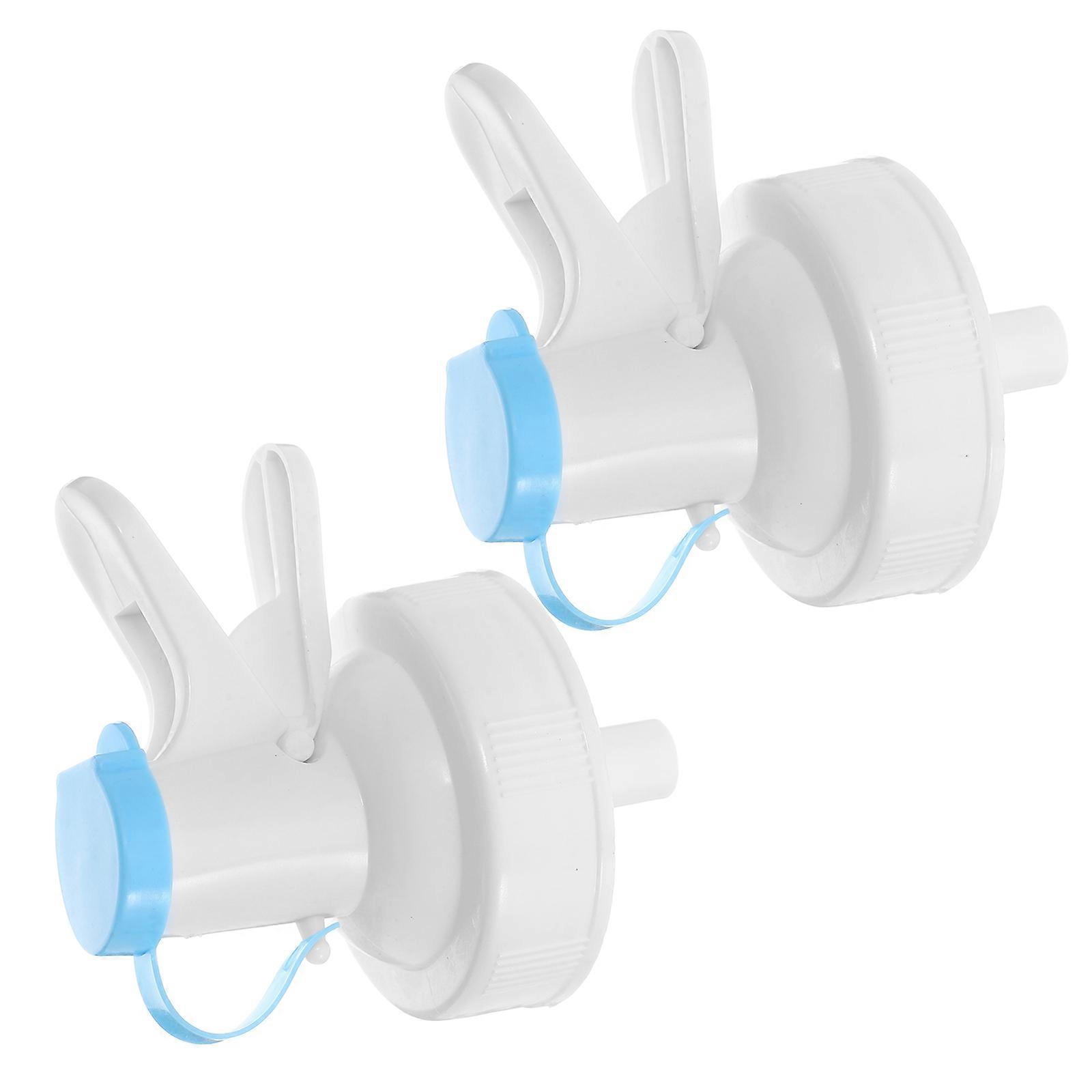 Reusable Spigot for Water Cooler Easy Install Replacement Spout for Dispenser with Convenient Tap Flow Design (2pcs)