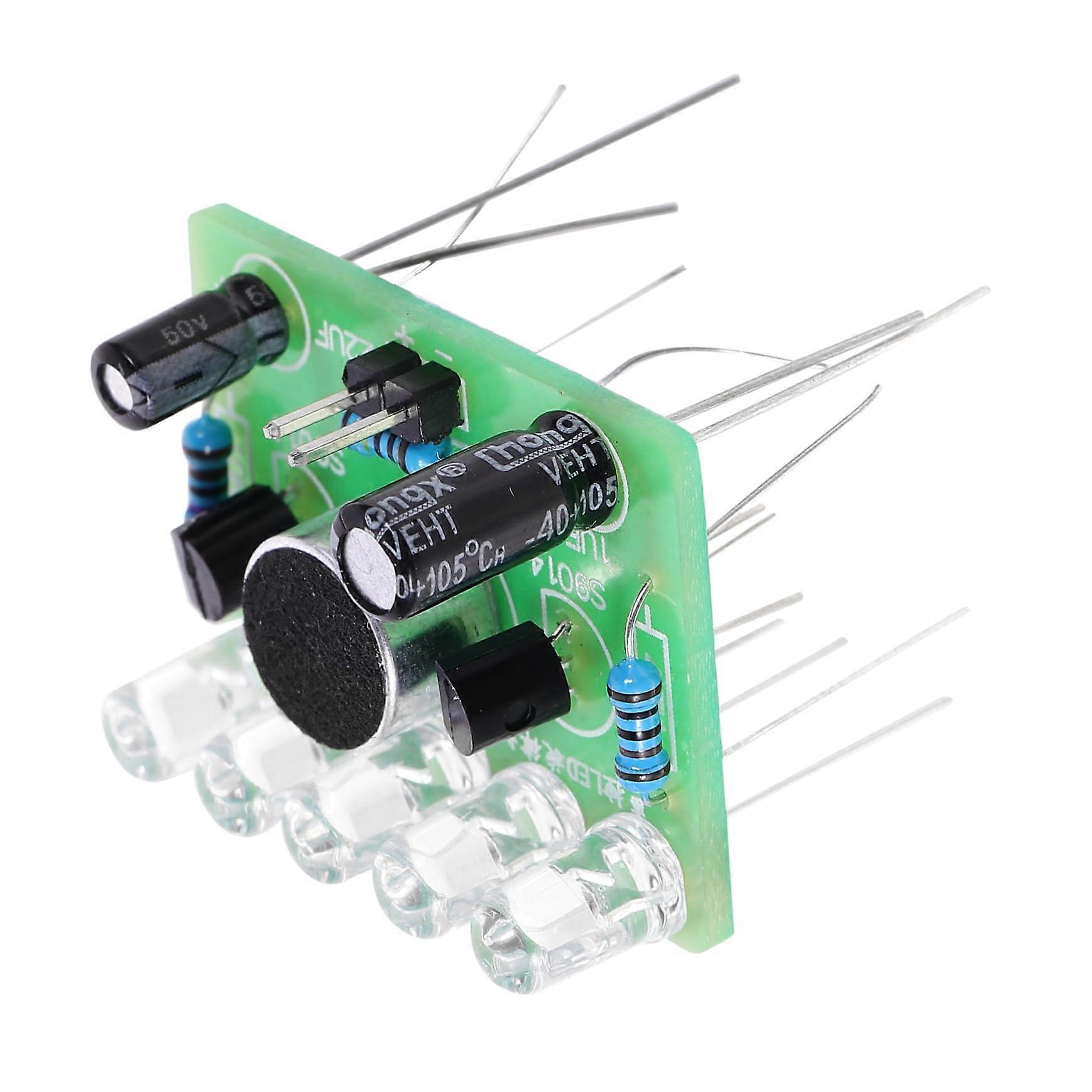 DIY Breathe Light Parts LED Flashing Lamp Module Pack of 3, Compatible with Various Projects, Bright Flashlight Components