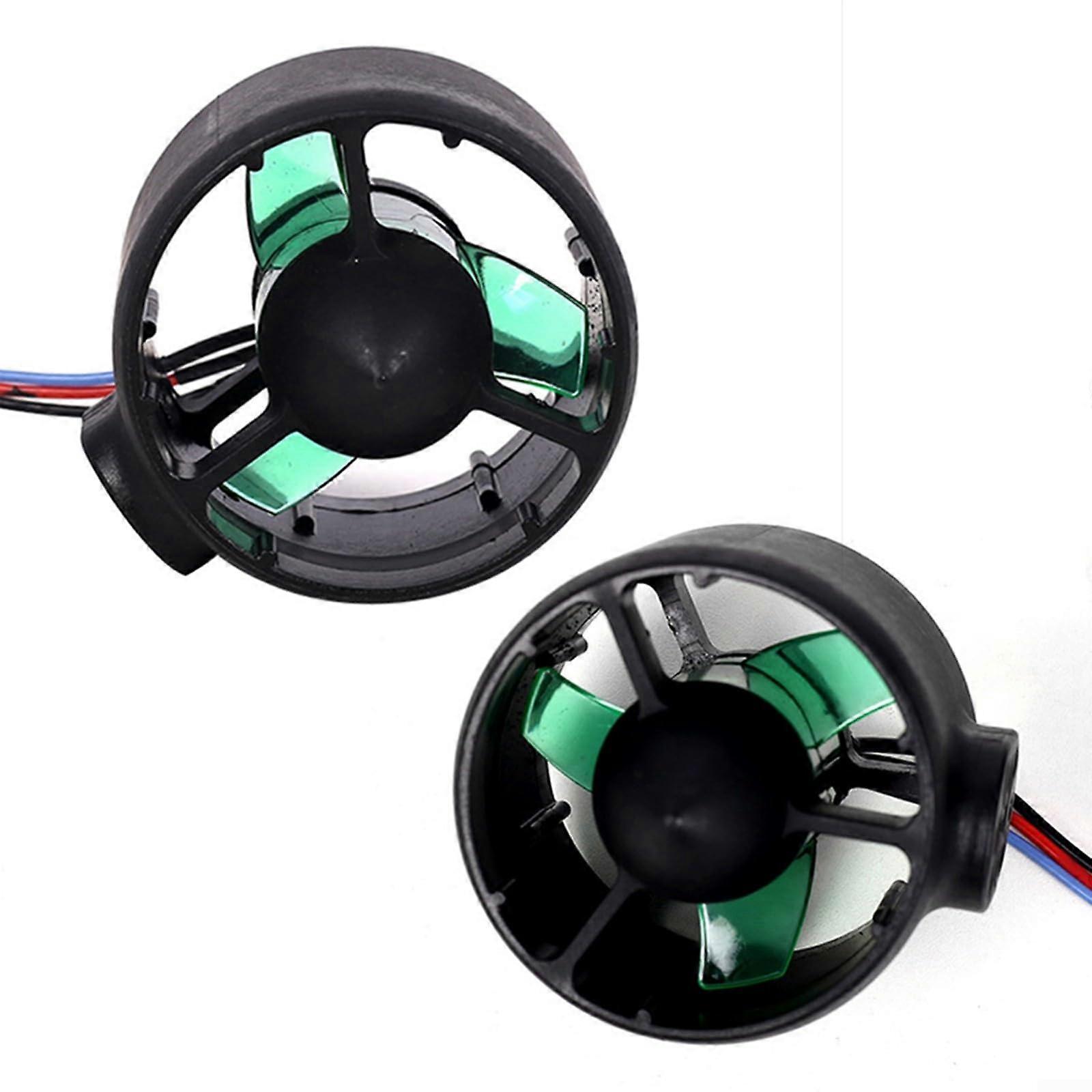 12–24V RC Jetboot Underwater Motor Brushless Electric Motor Propulsion Motor for DIY Micro ROV Robot RC Bait Boat Accessories (1 Pair)