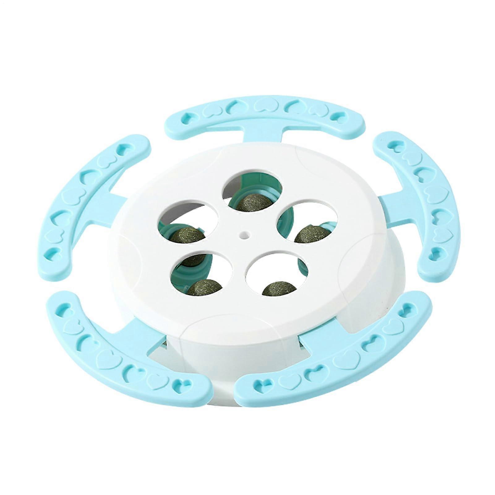 Interactive Cat Toy Catnip Treat-Dispensing Whack Mole Brain-Stim Kitten Enrichment