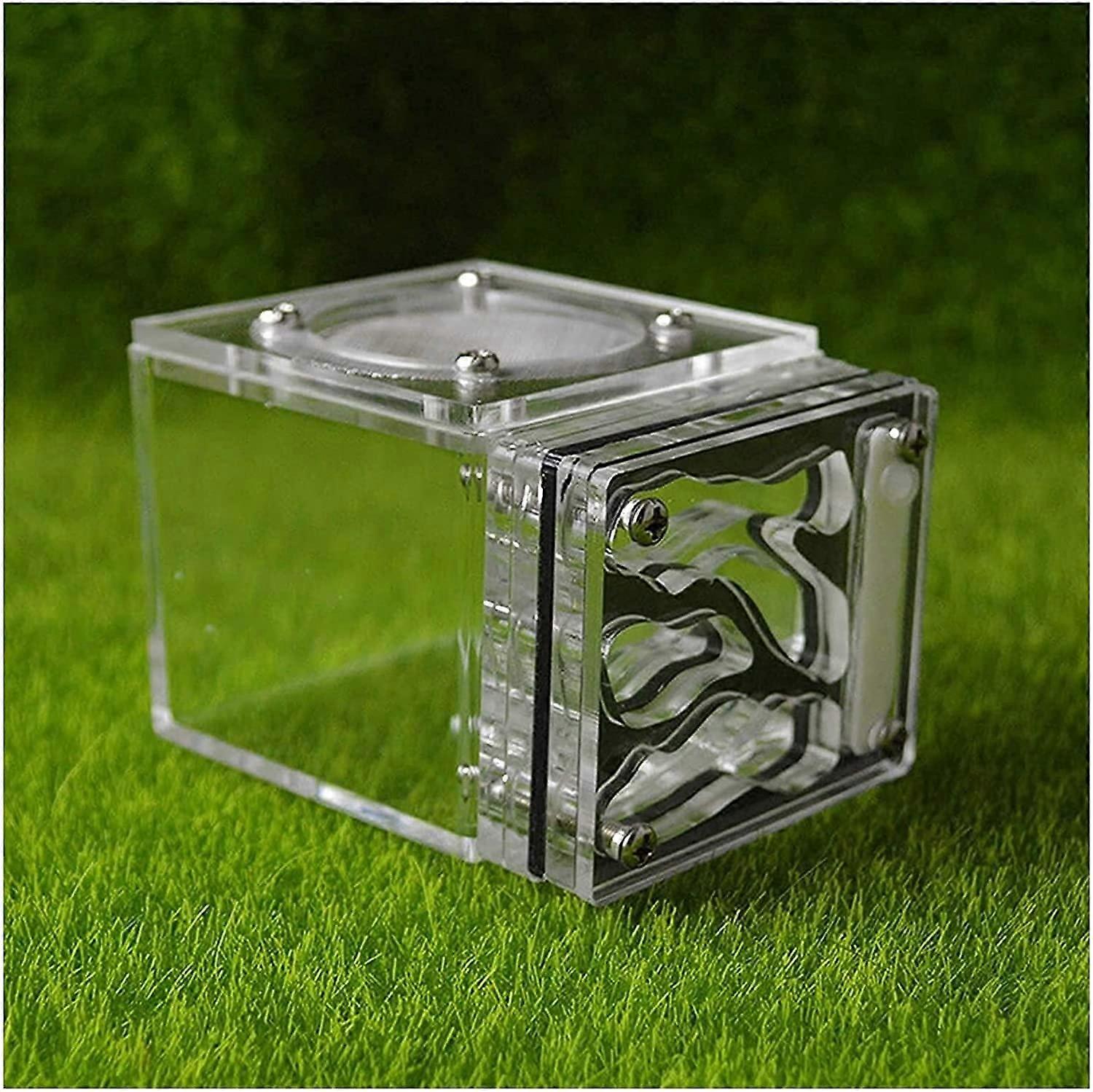 Ant Farm Castle Habitat Transparent Small Formicarium DIY Educational Workshop for Ants (Color C, Color D)