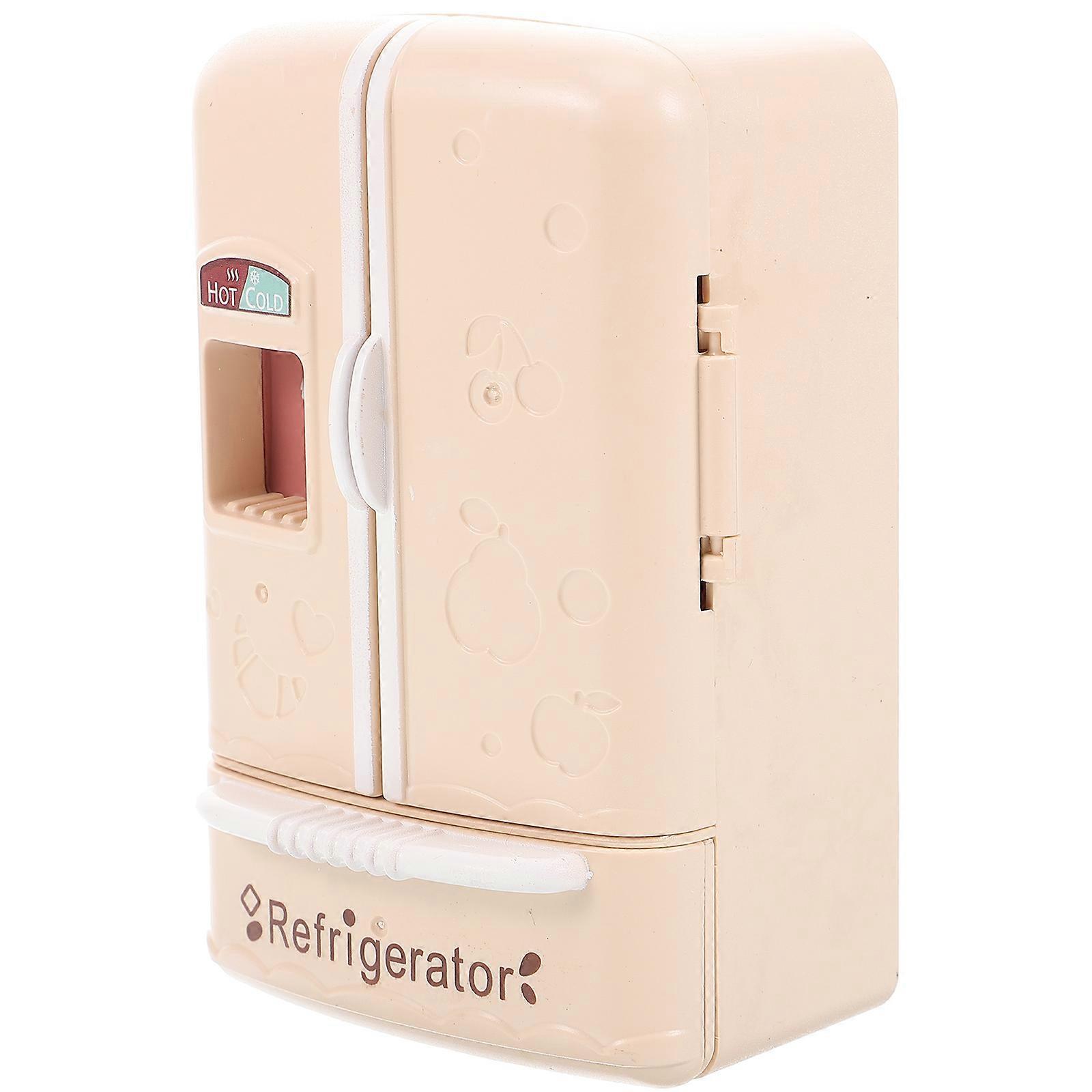 Compact Refrigerator Accessory for Tiny House Play – Enhances Creative Pretend Play and Craft Activities