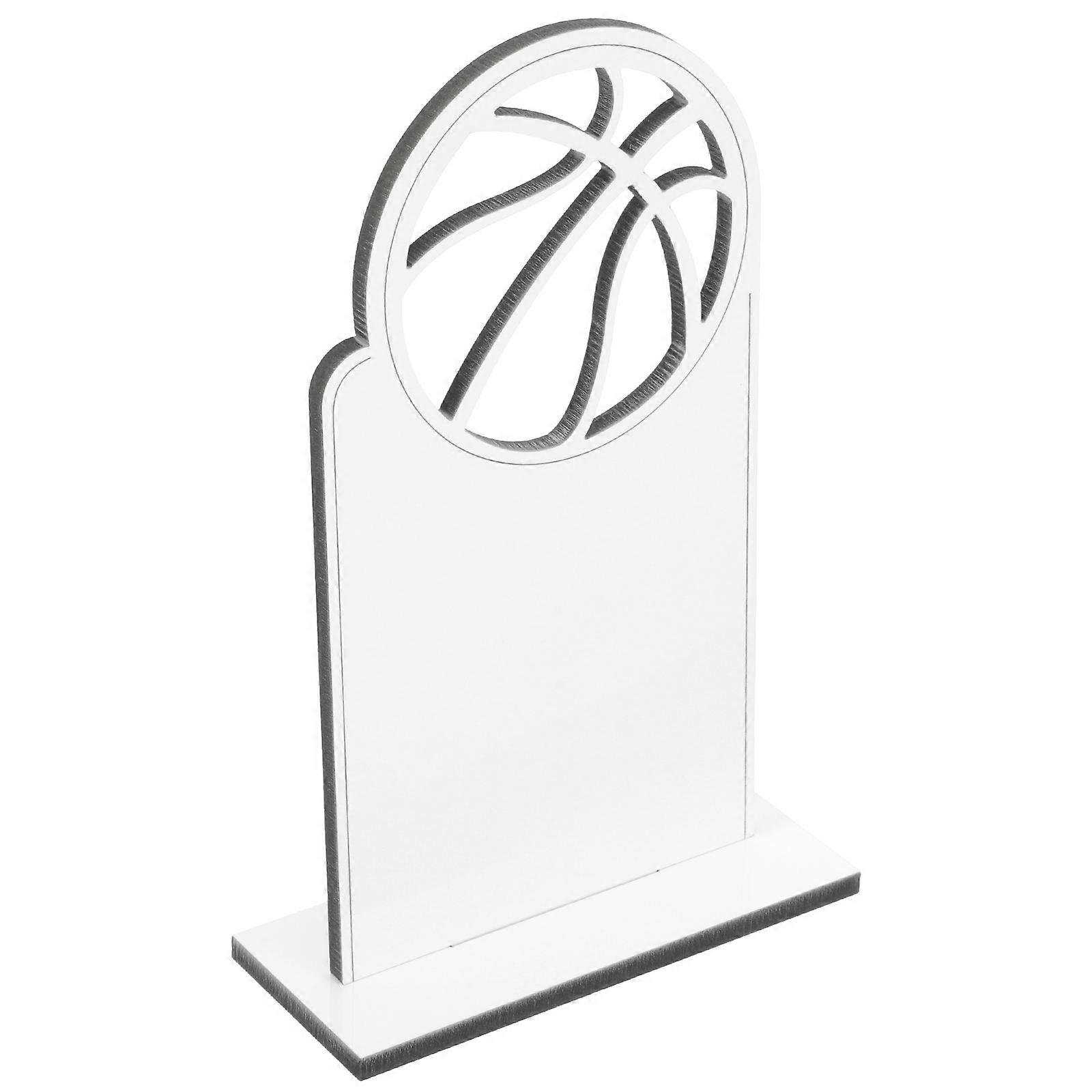 Running Trophy Sports Standing Sign General Consumers Rectangular Sublimation Technology 1Set