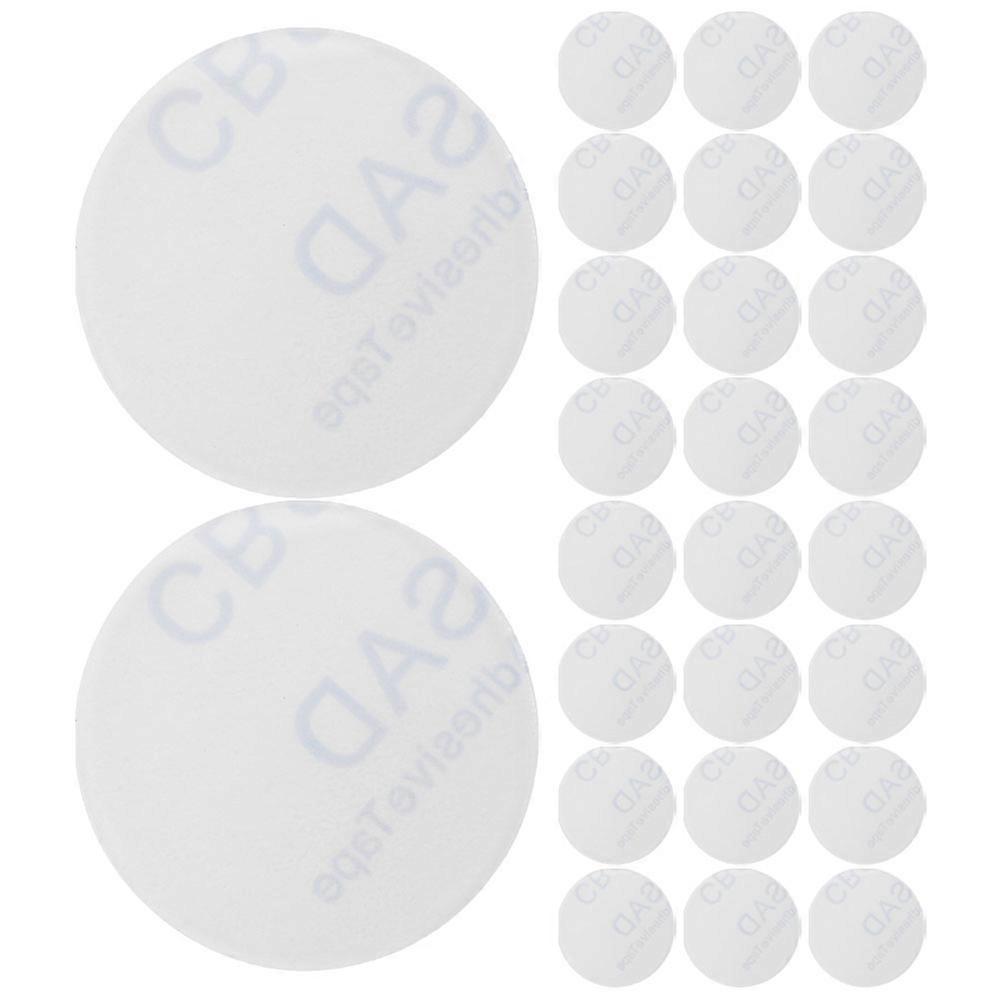 Non Slip Furniture Coasters Glass Table Top Bumper Transparent Round Pads For Home Use Impact Protection 50Set
