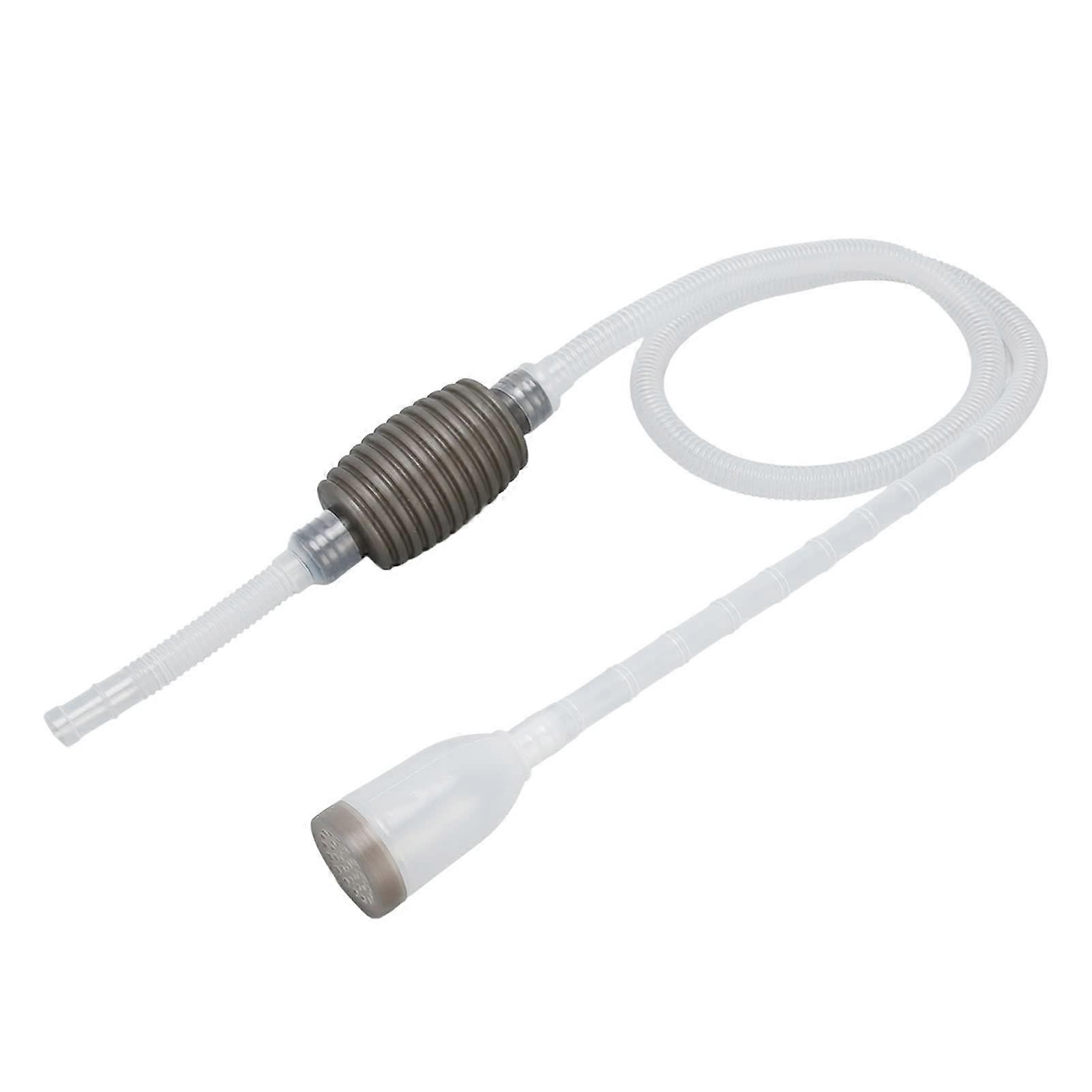 鱼缸虹吸管更安全的水族箱砾石过滤器手动换水器,用于用 PVC 材料清洁沙子