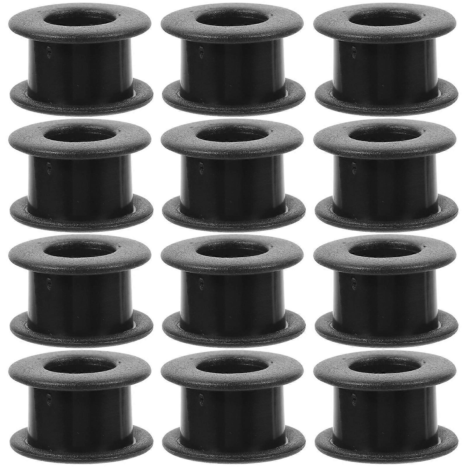 Foosball Table Bearing Rods Made of Durable PVC Black for Decor Easy to Install and Carry Lightweight