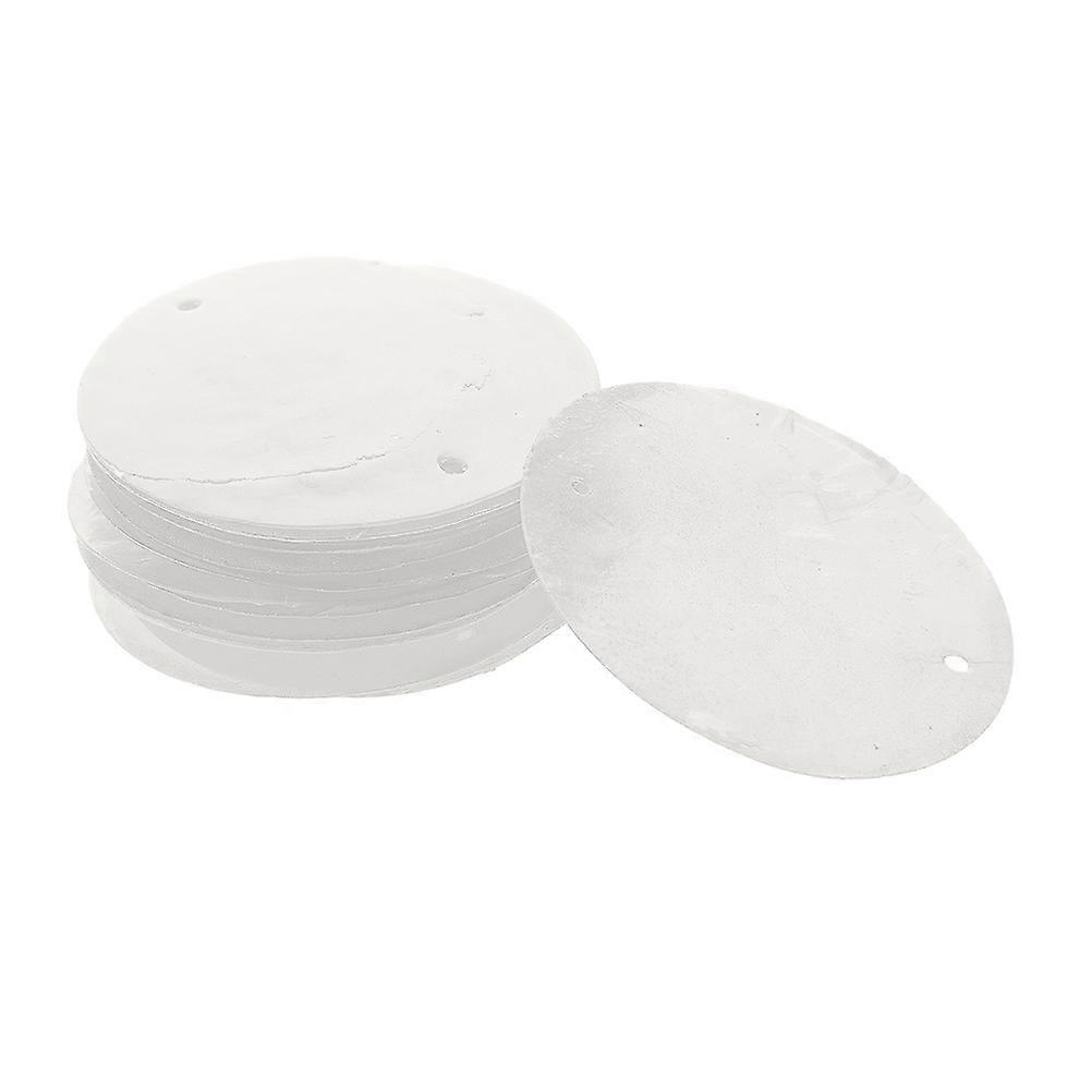 Round Shell Pieces For Curtain Decoration DIY Projects Creative Home Decor Circle Shells 100Pcs Durable