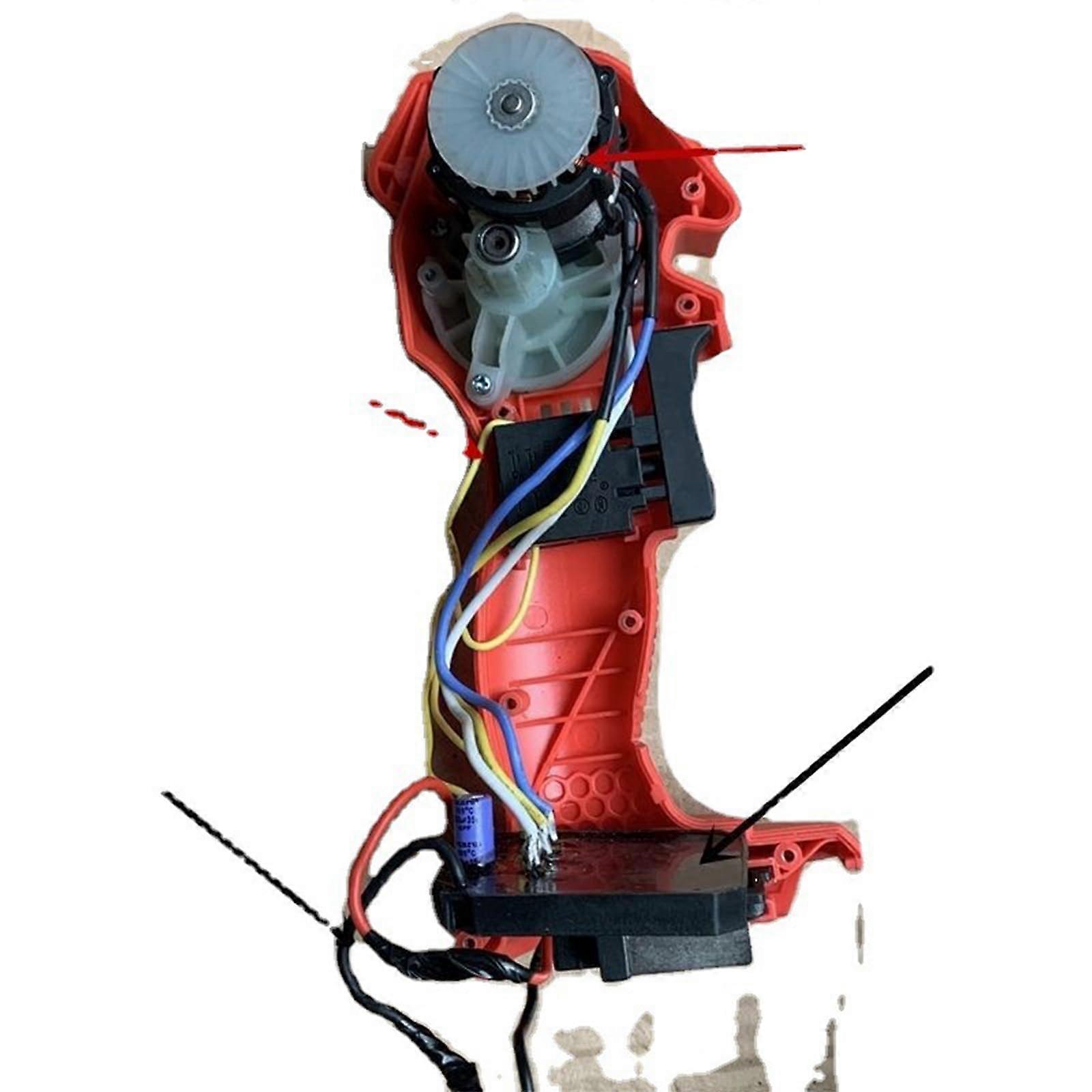 21V 28000 RPM DC Motor 14 Teeth and Performance Gearbox for Electric Power Tools Brush Motor Ref: 6594